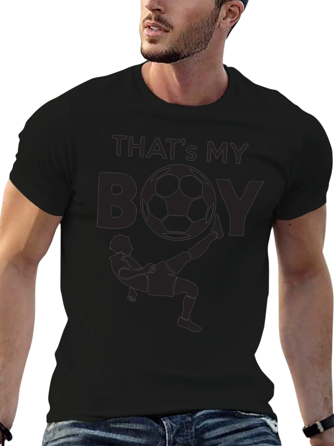 Thats My Boy Soccer Graphic T-Shirt