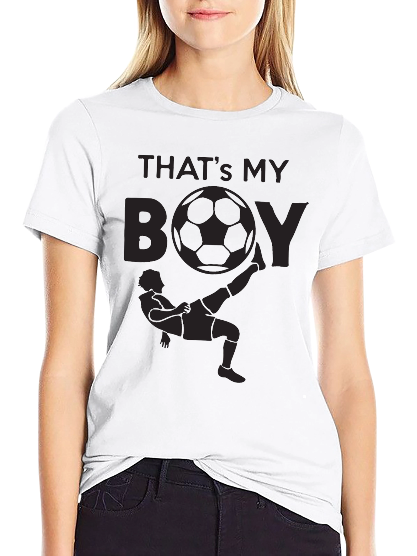 Thats My Boy Soccer Graphic T-Shirt