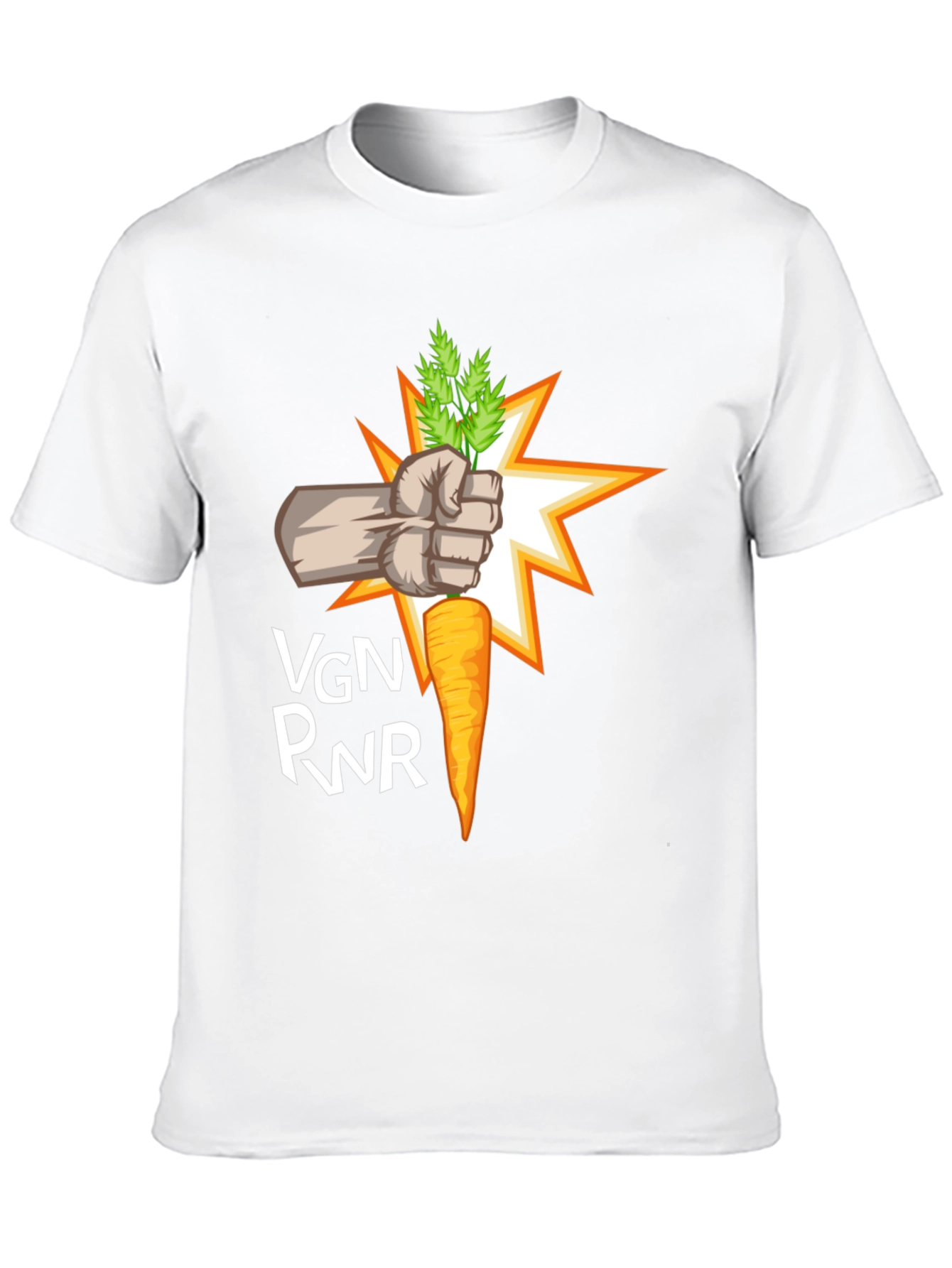 VGN PWR Carrot Graphic Tee