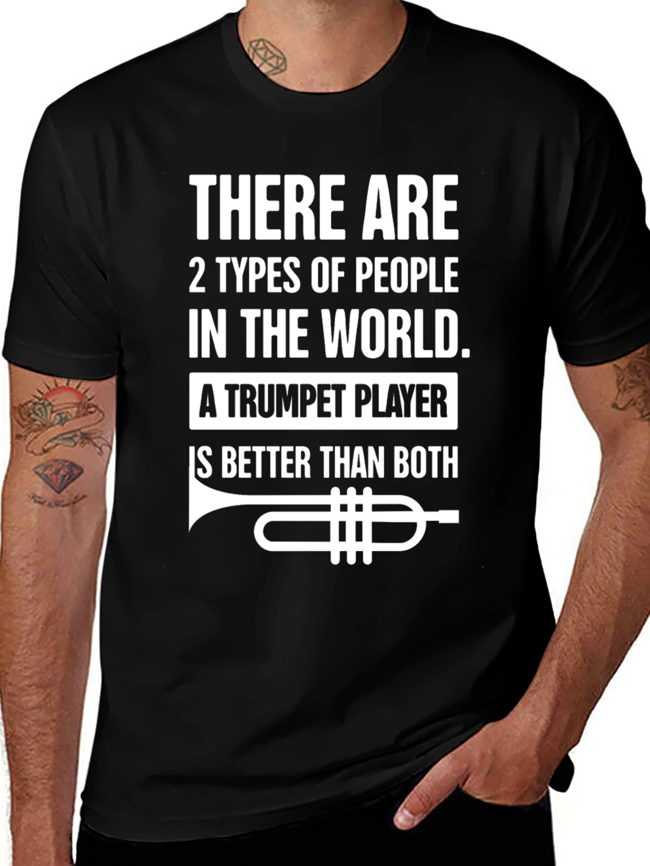 Trumpet Player T-Shirt: Worlds Best Musician!