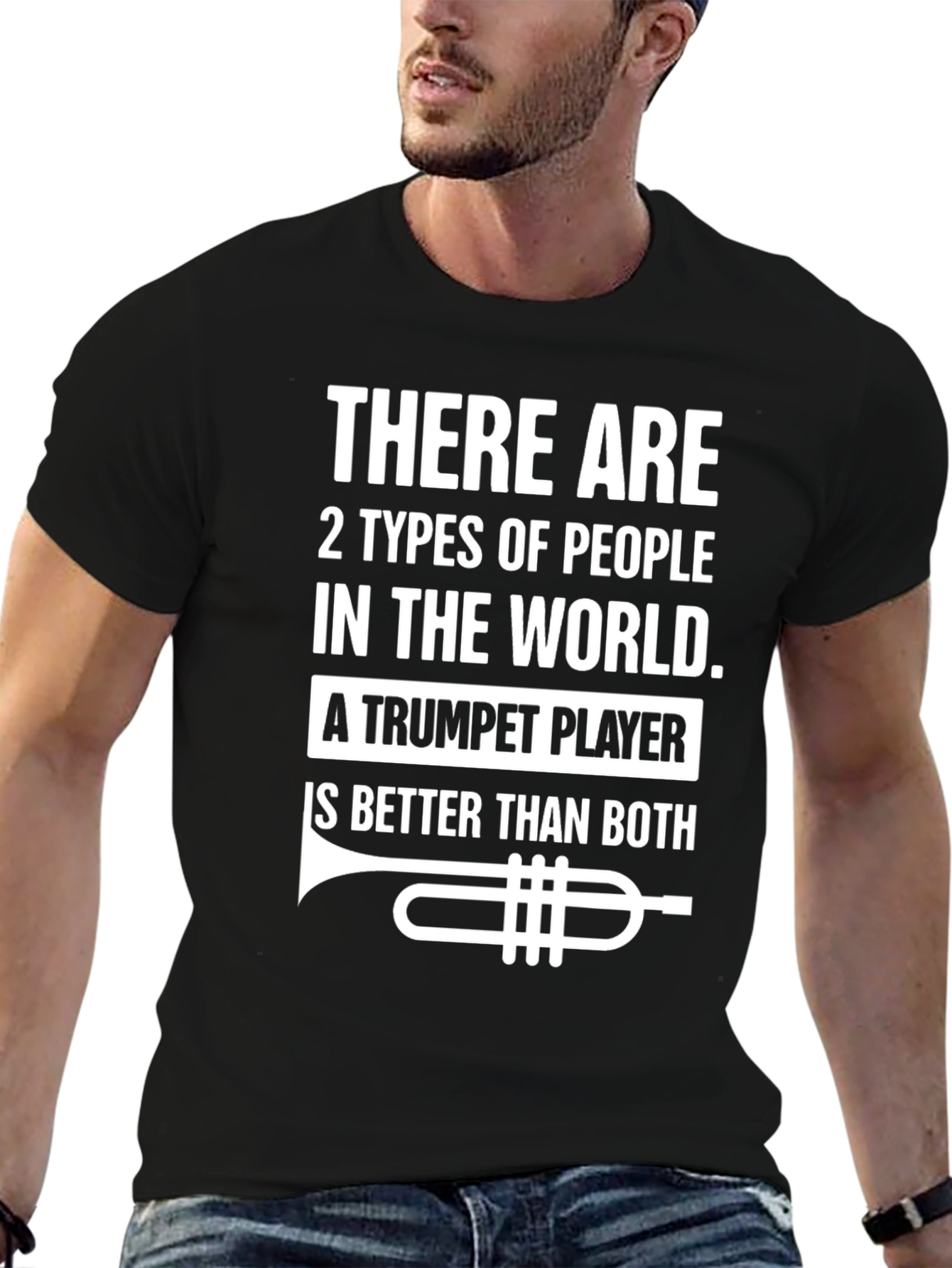 Trumpet Player T-Shirt: Worlds Best Musician!