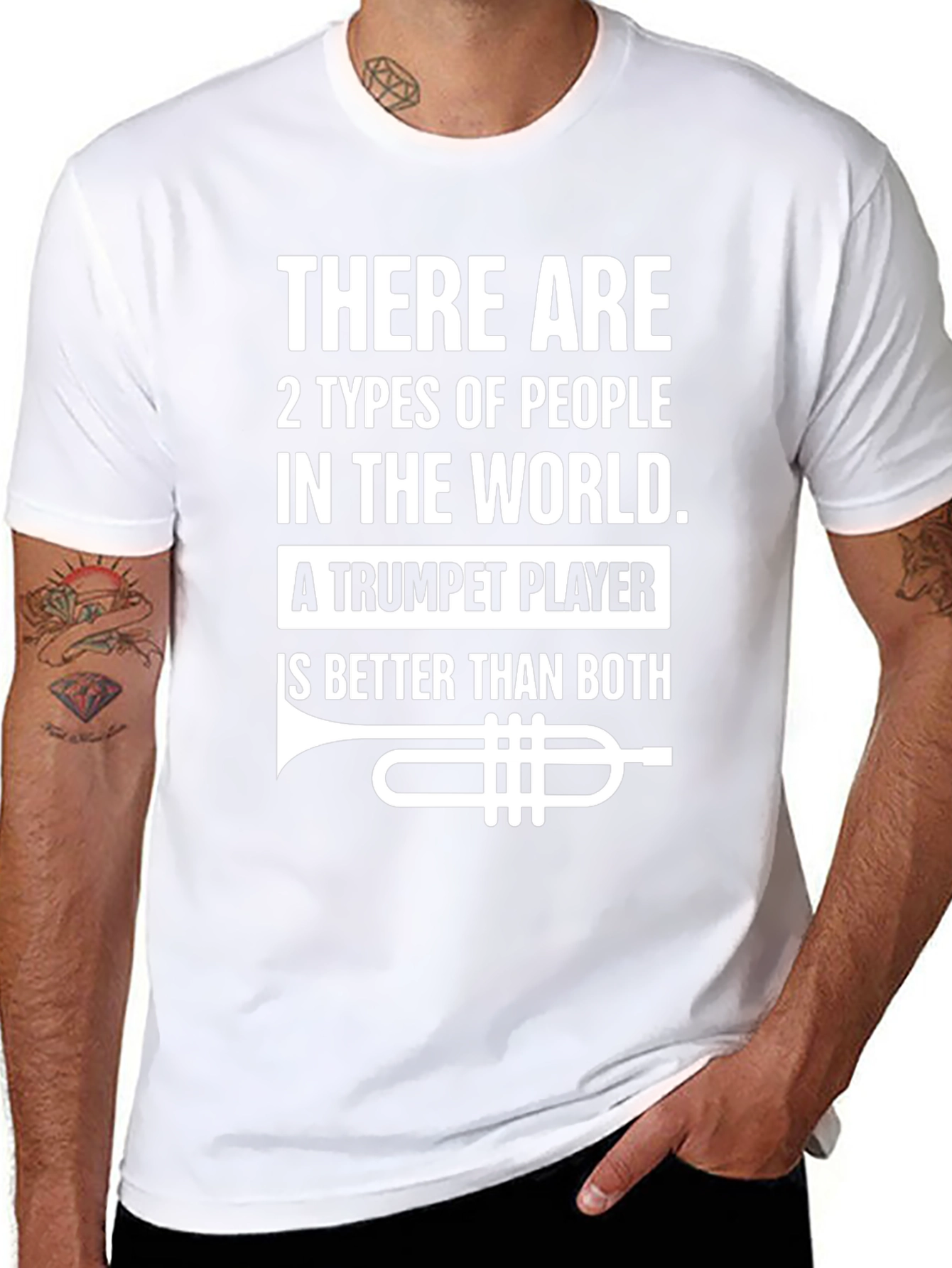 Trumpet Player T-Shirt: Worlds Best Musician!
