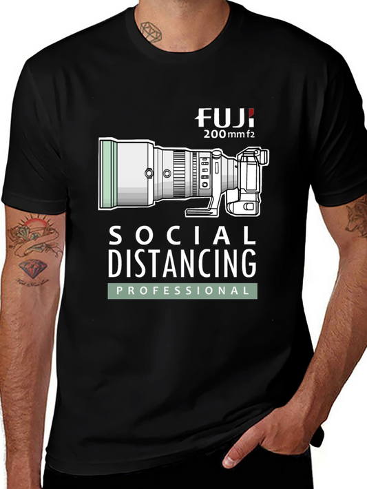 Social Distancing Professional Photographer T-Shirt