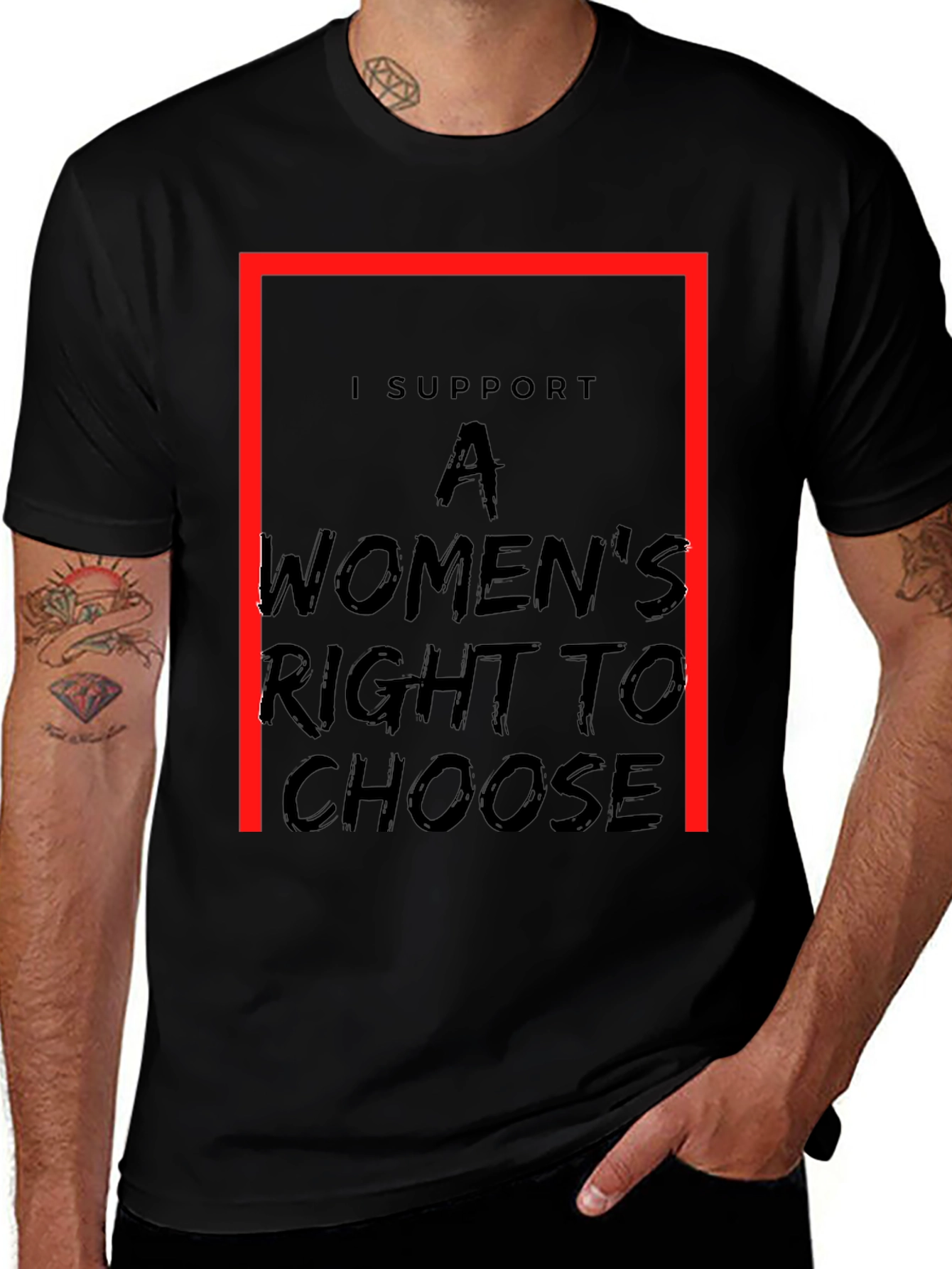 I Support A Womens Right To Choose T-Shirt