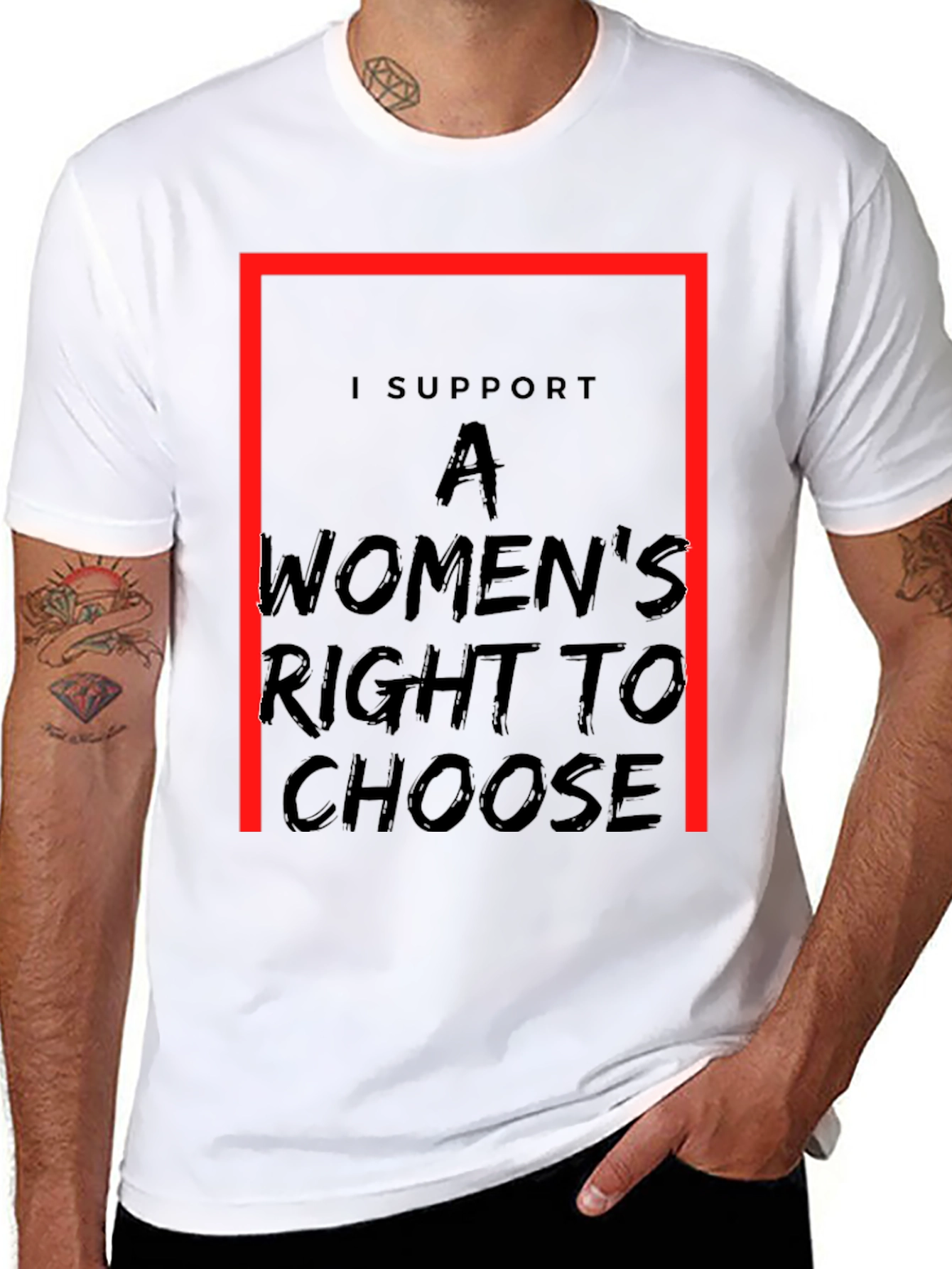 I Support A Womens Right To Choose T-Shirt