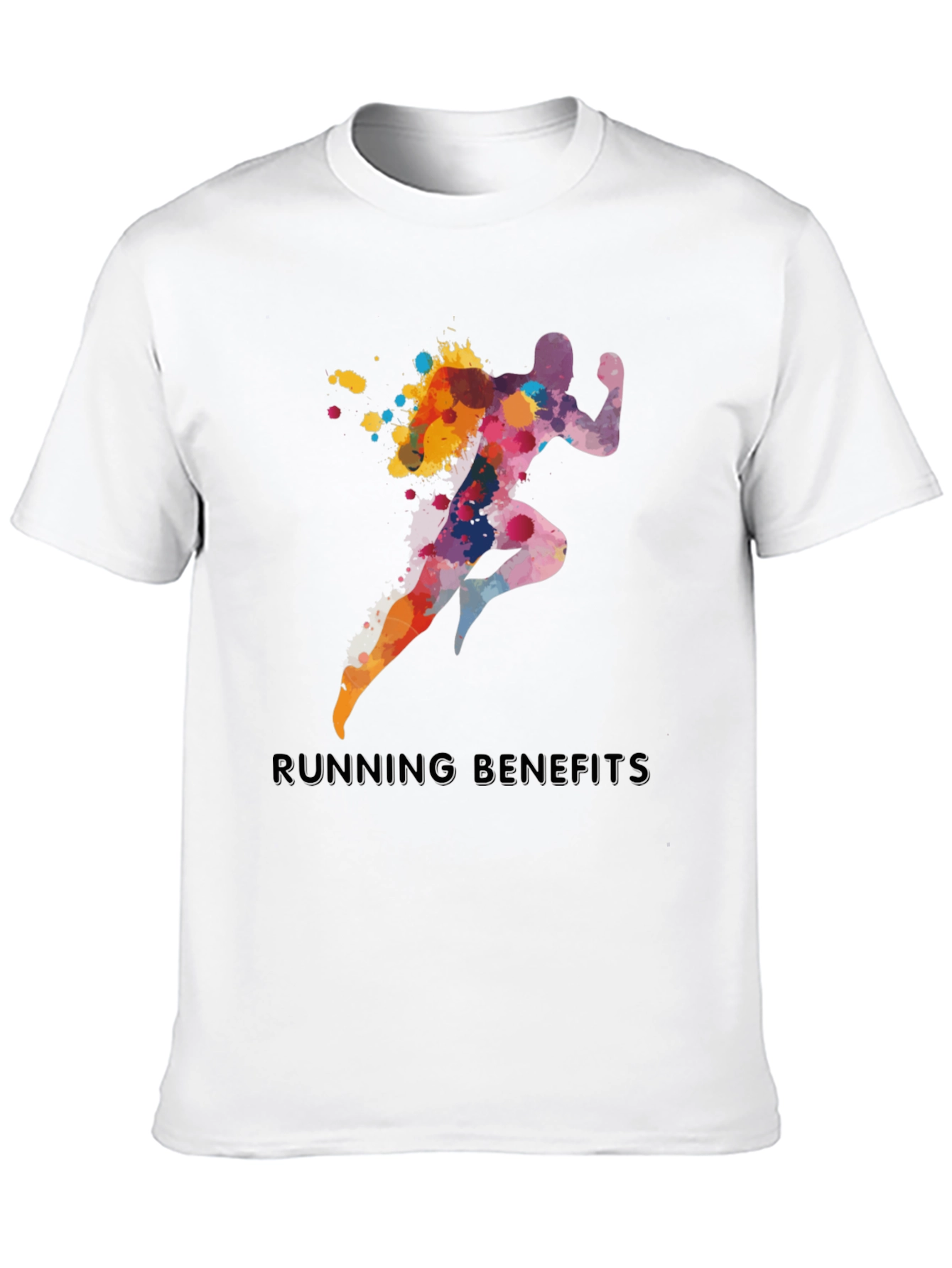 Watercolor Runner T-Shirt
