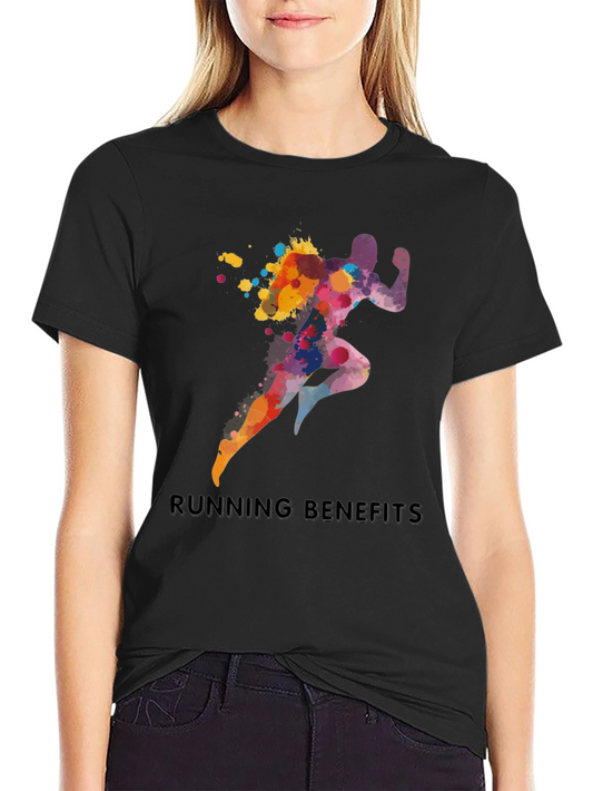 Watercolor Runner T-Shirt