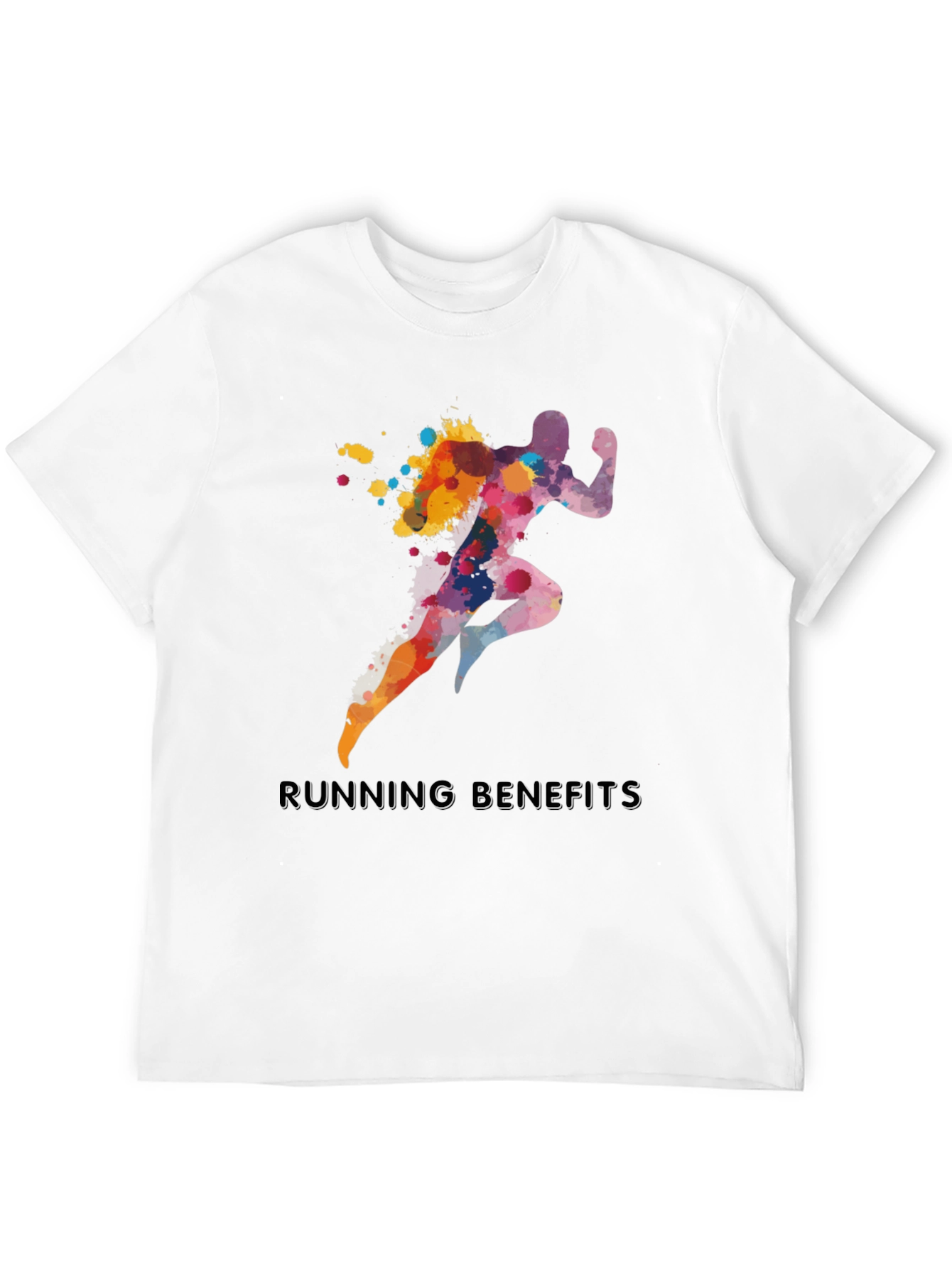 Watercolor Runner T-Shirt