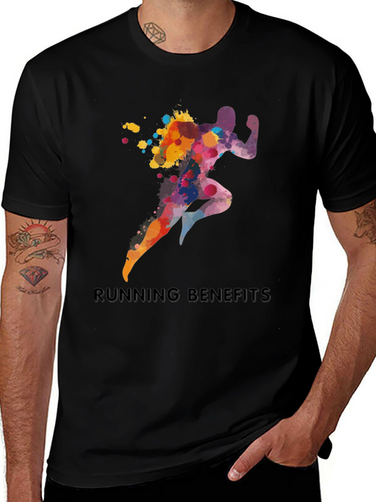 Watercolor Runner T-Shirt