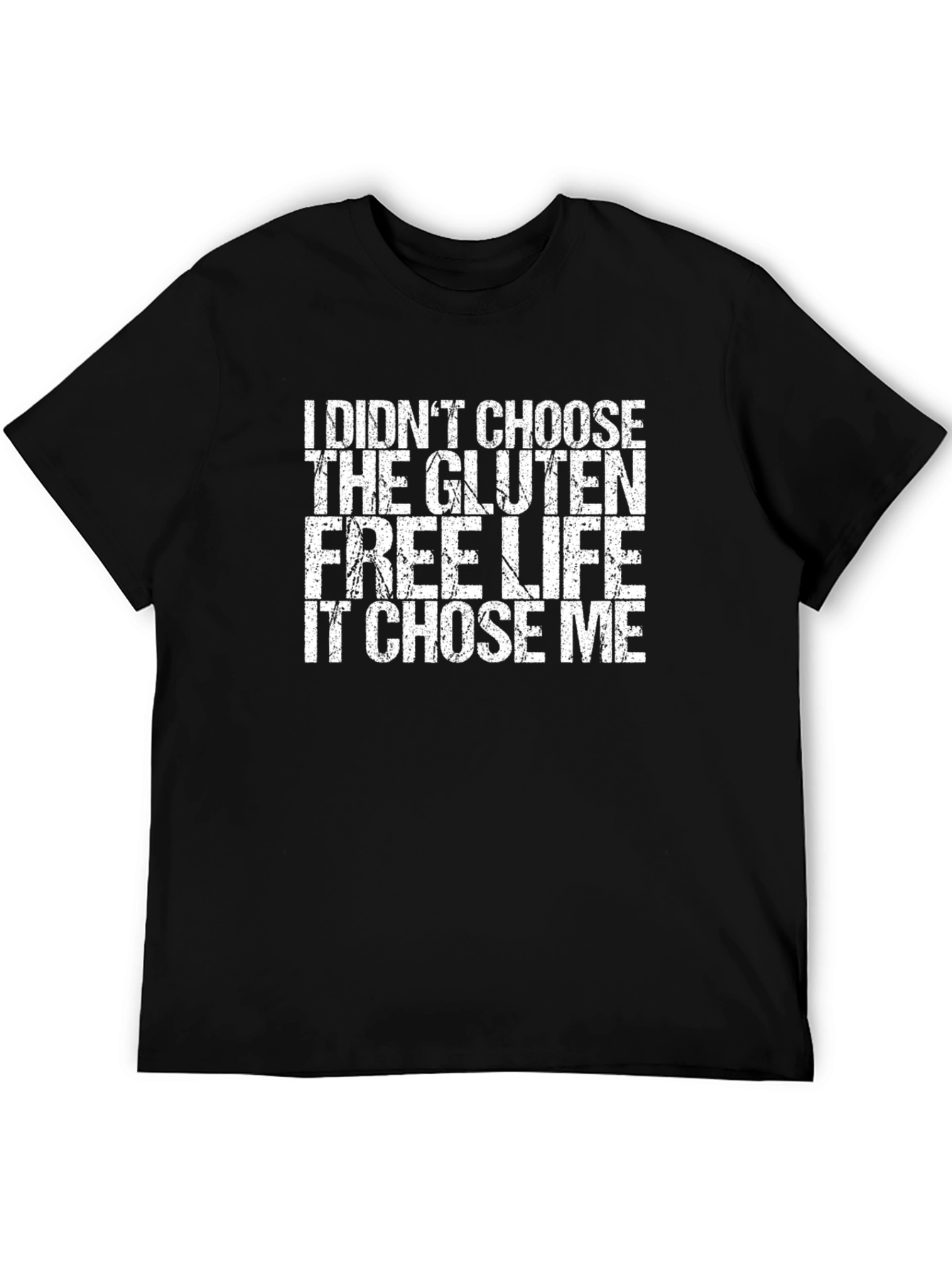 Gluten Free Life Black Graphic T-Shirt