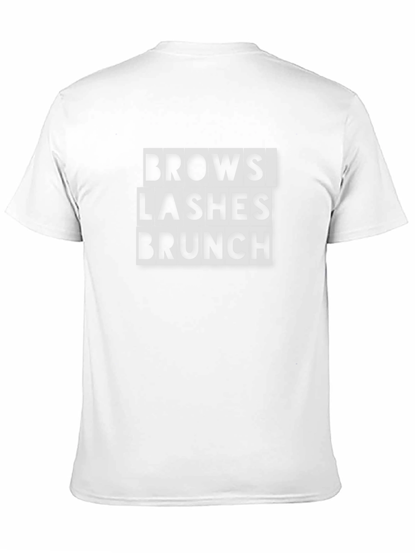 Brows Lashes Brunch Graphic Tee