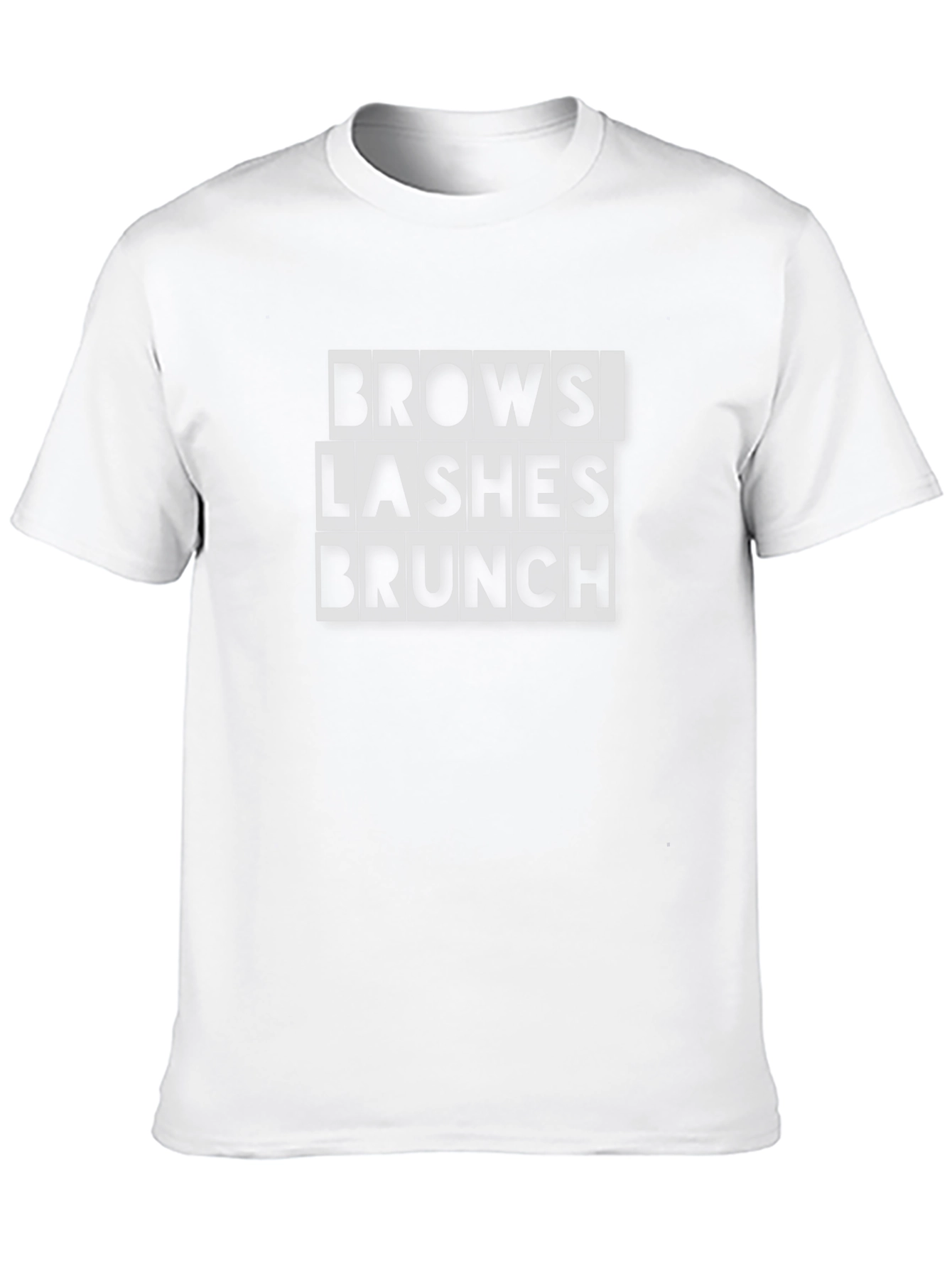 Brows Lashes Brunch Graphic Tee