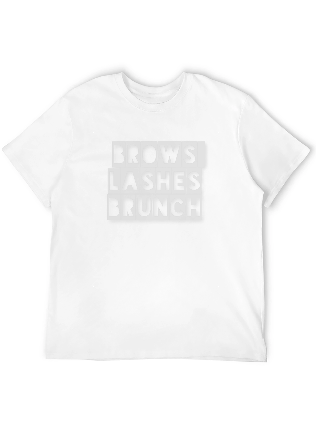 Brows Lashes Brunch Graphic Tee