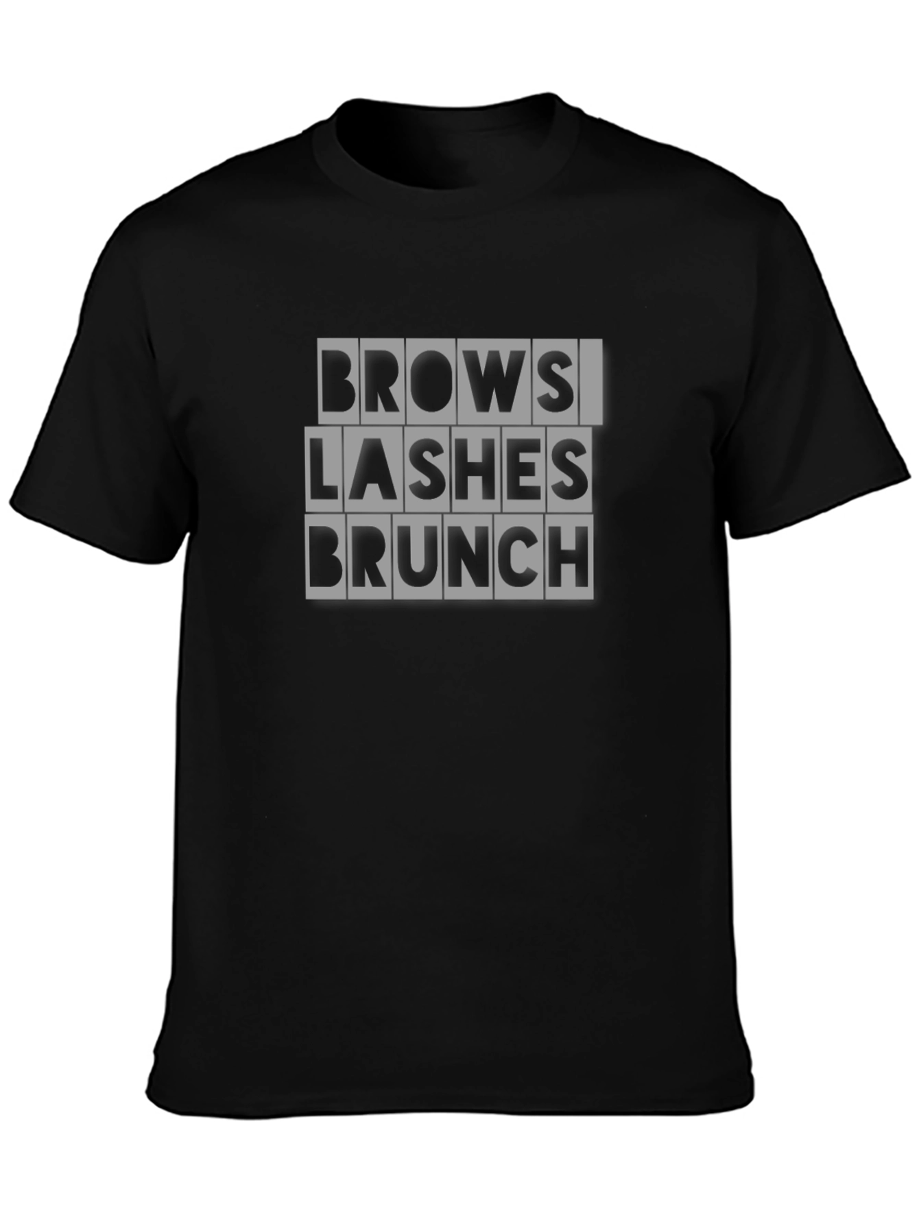 Brows Lashes Brunch Graphic Tee