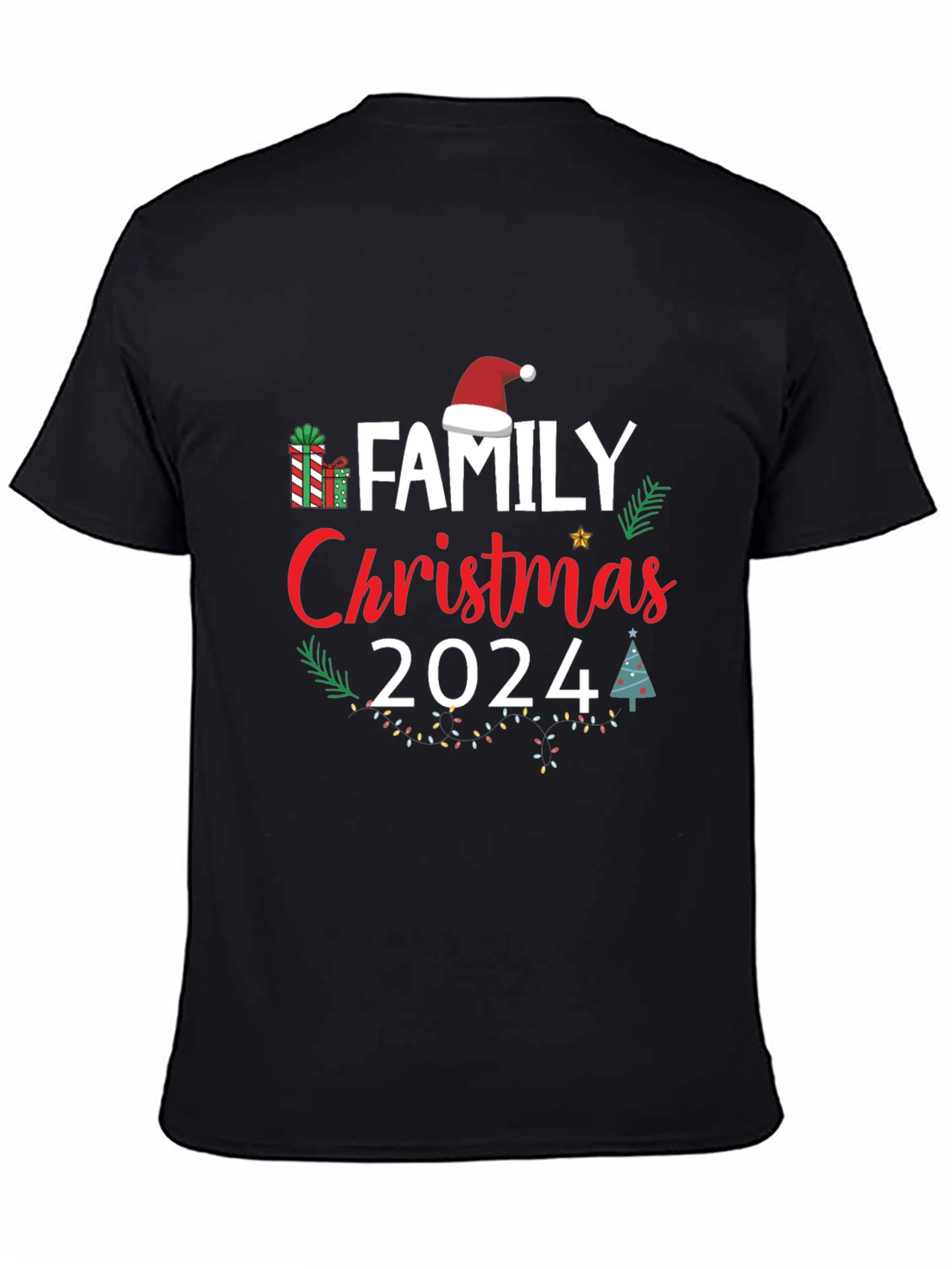 Family Christmas 2024 Graphic Tee