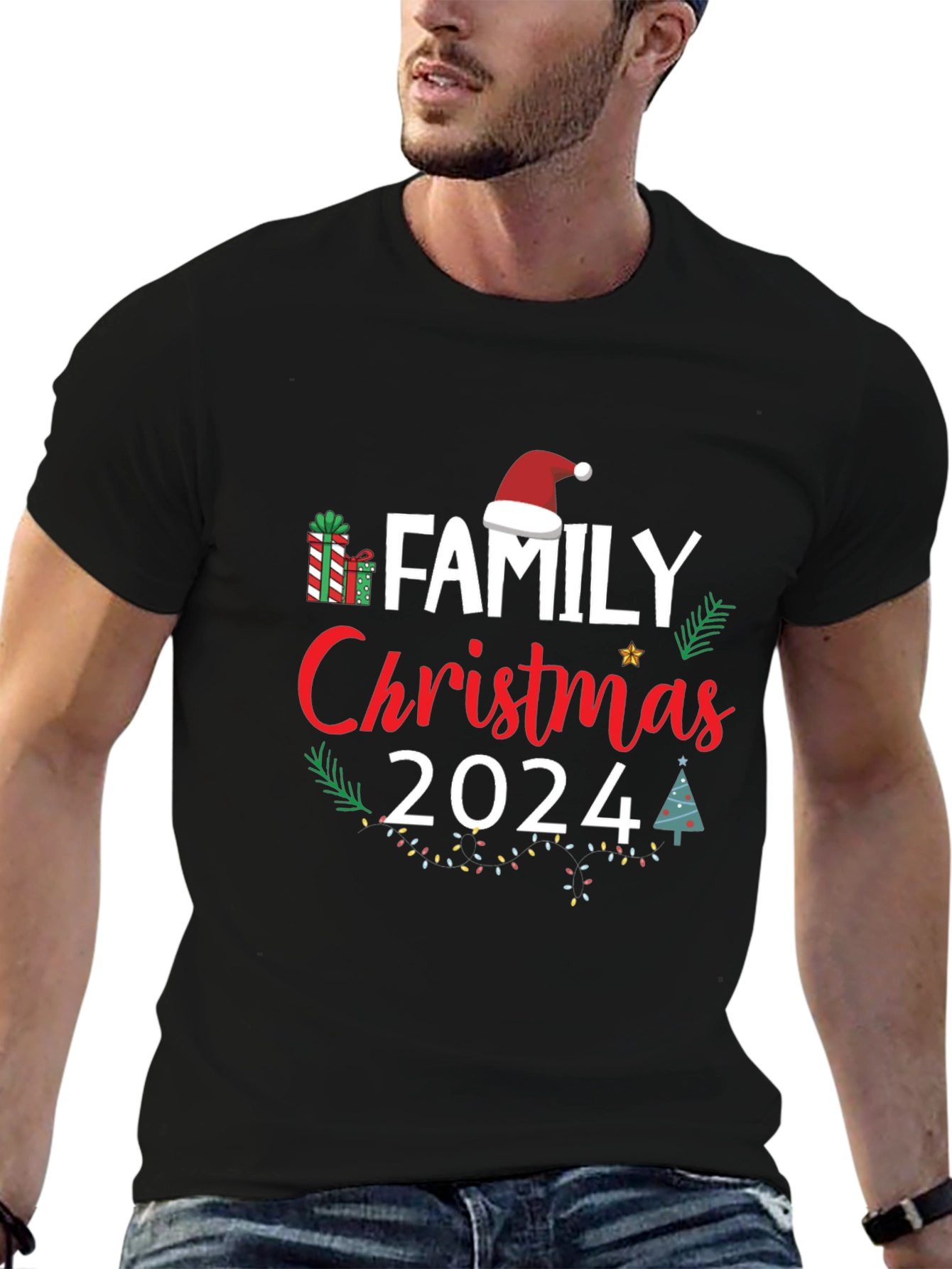 Family Christmas 2024 Graphic Tee