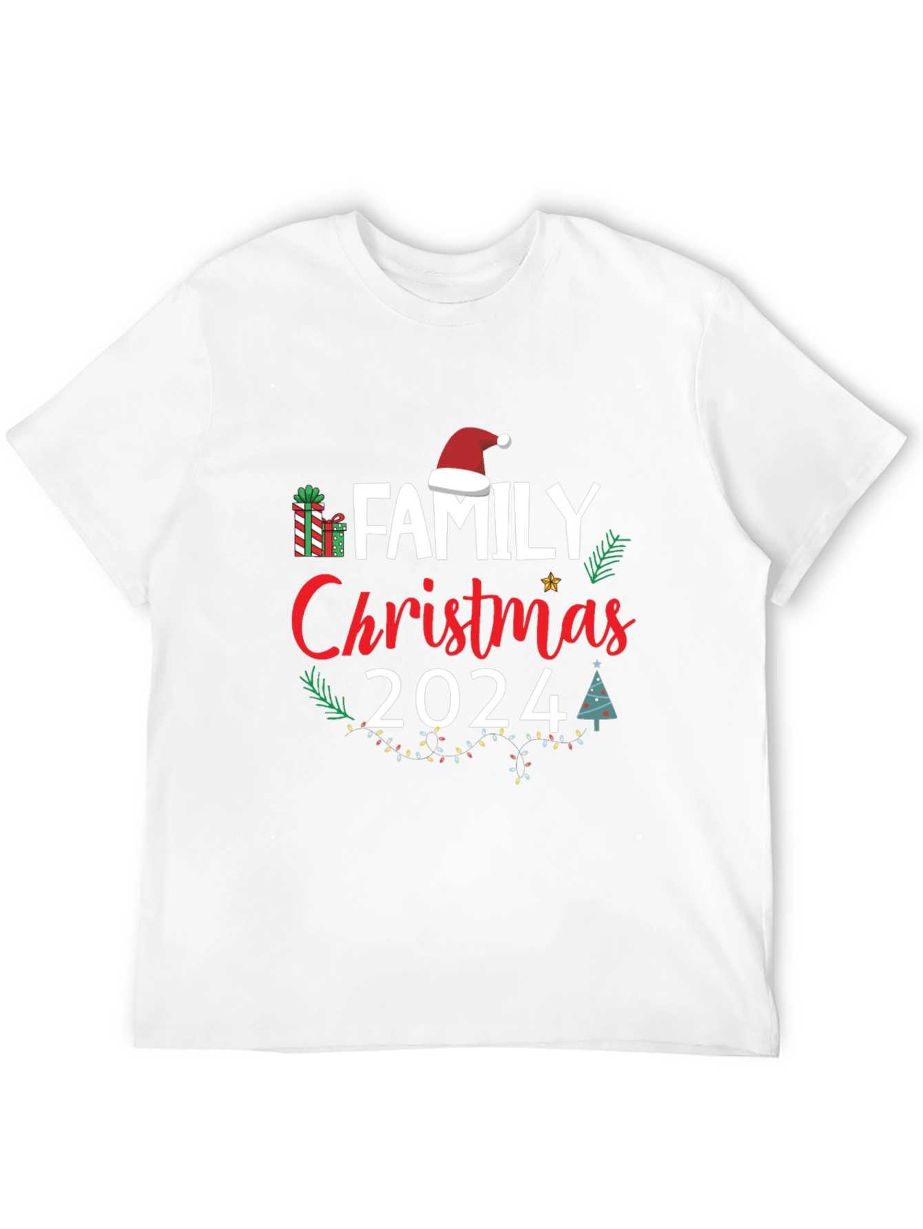 Family Christmas 2024 Graphic Tee