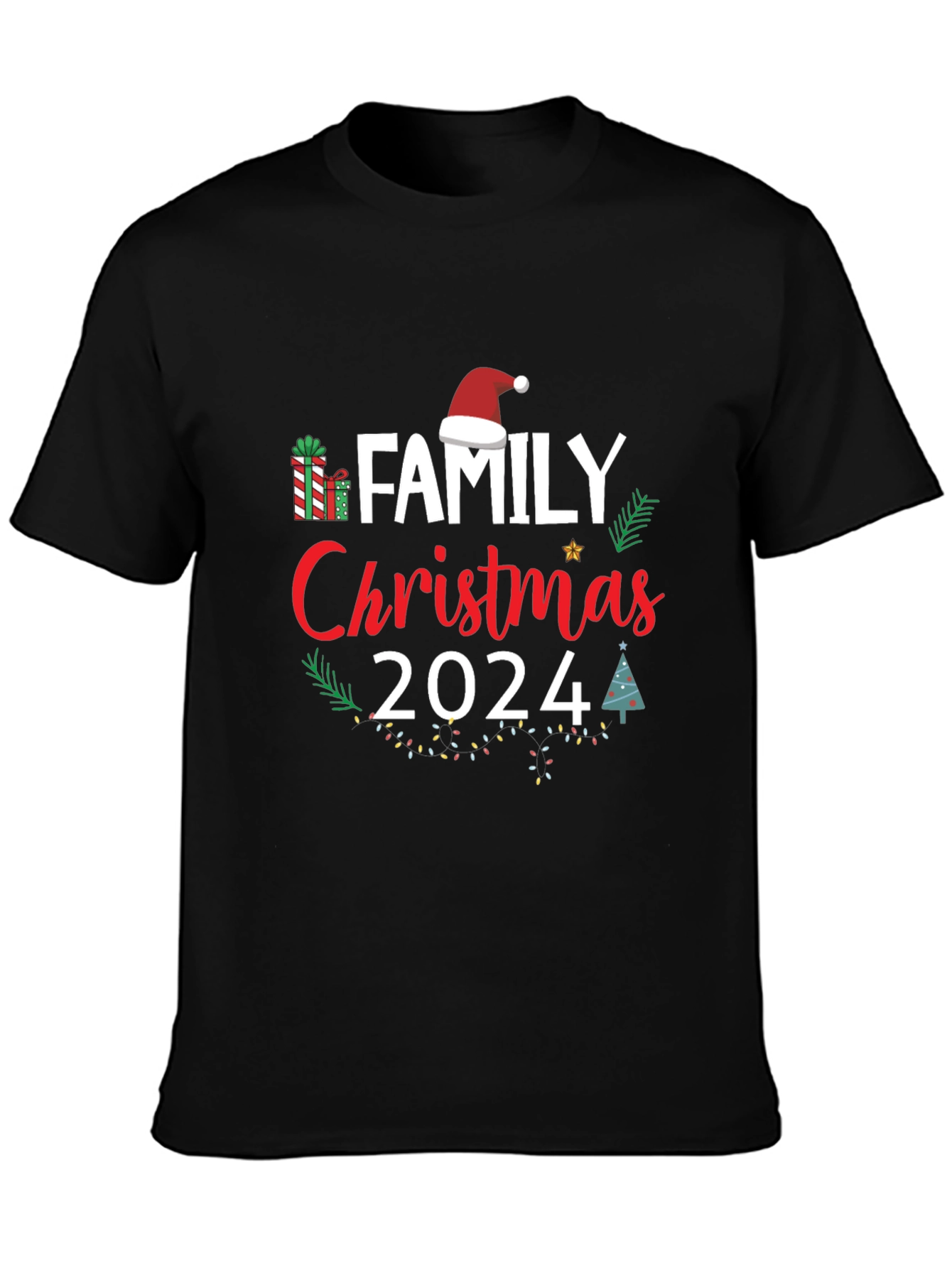 Family Christmas 2024 Graphic Tee