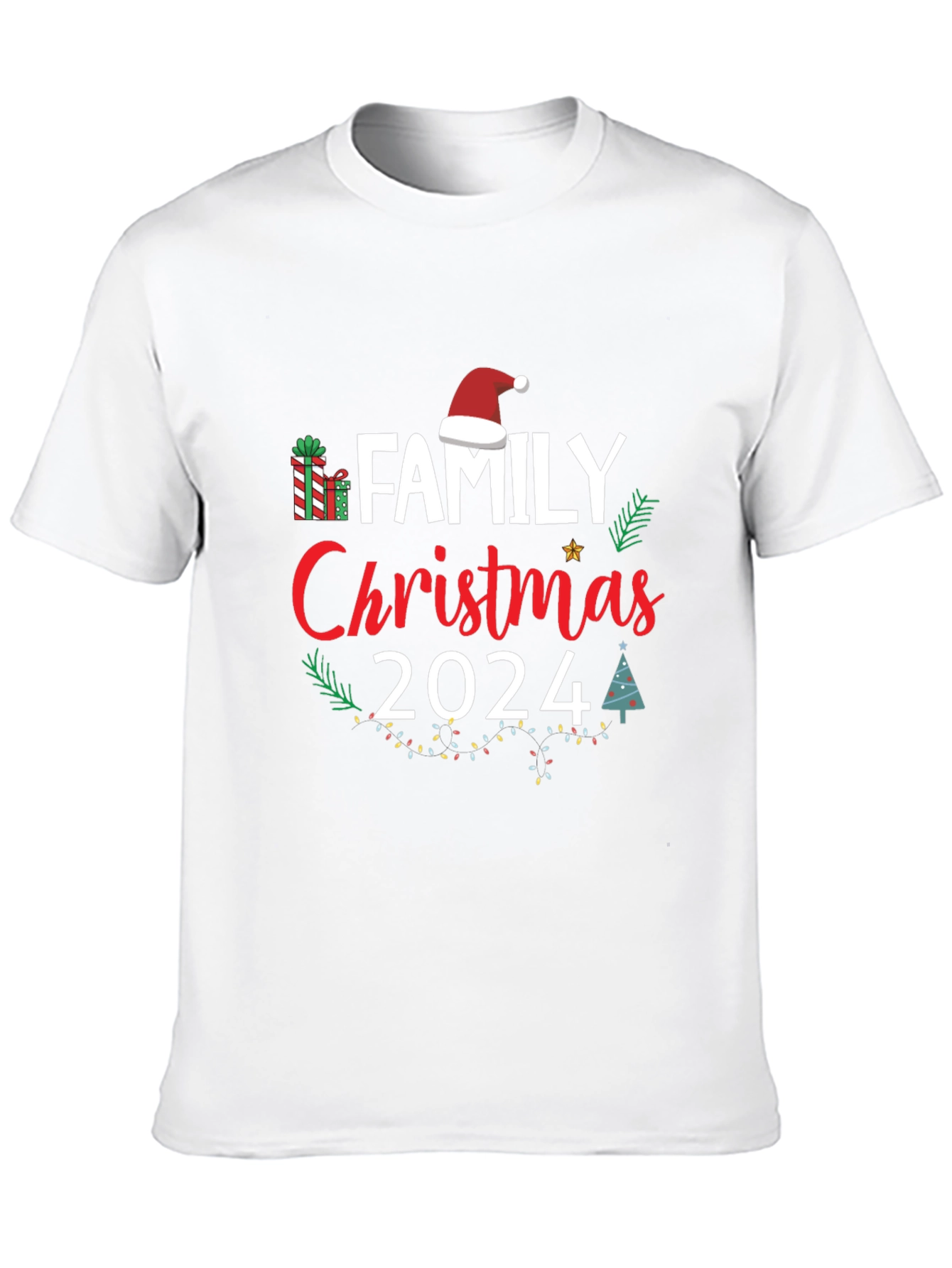 Family Christmas 2024 Graphic Tee