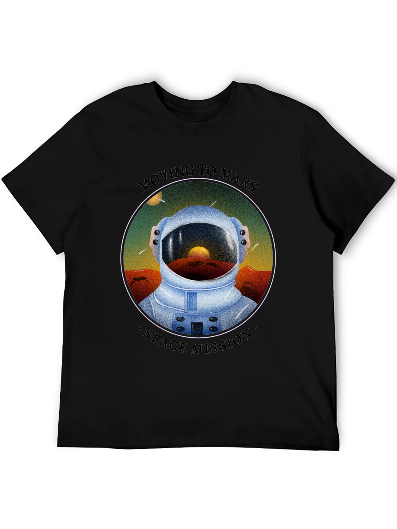 Moving to Mars Graphic T-Shirt - Space Mission