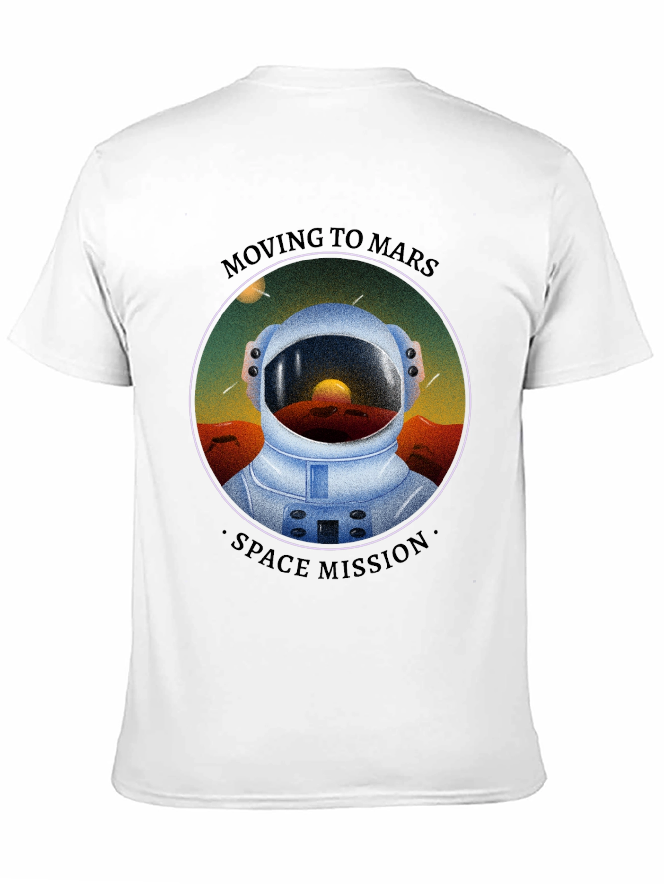 Moving to Mars Graphic T-Shirt - Space Mission