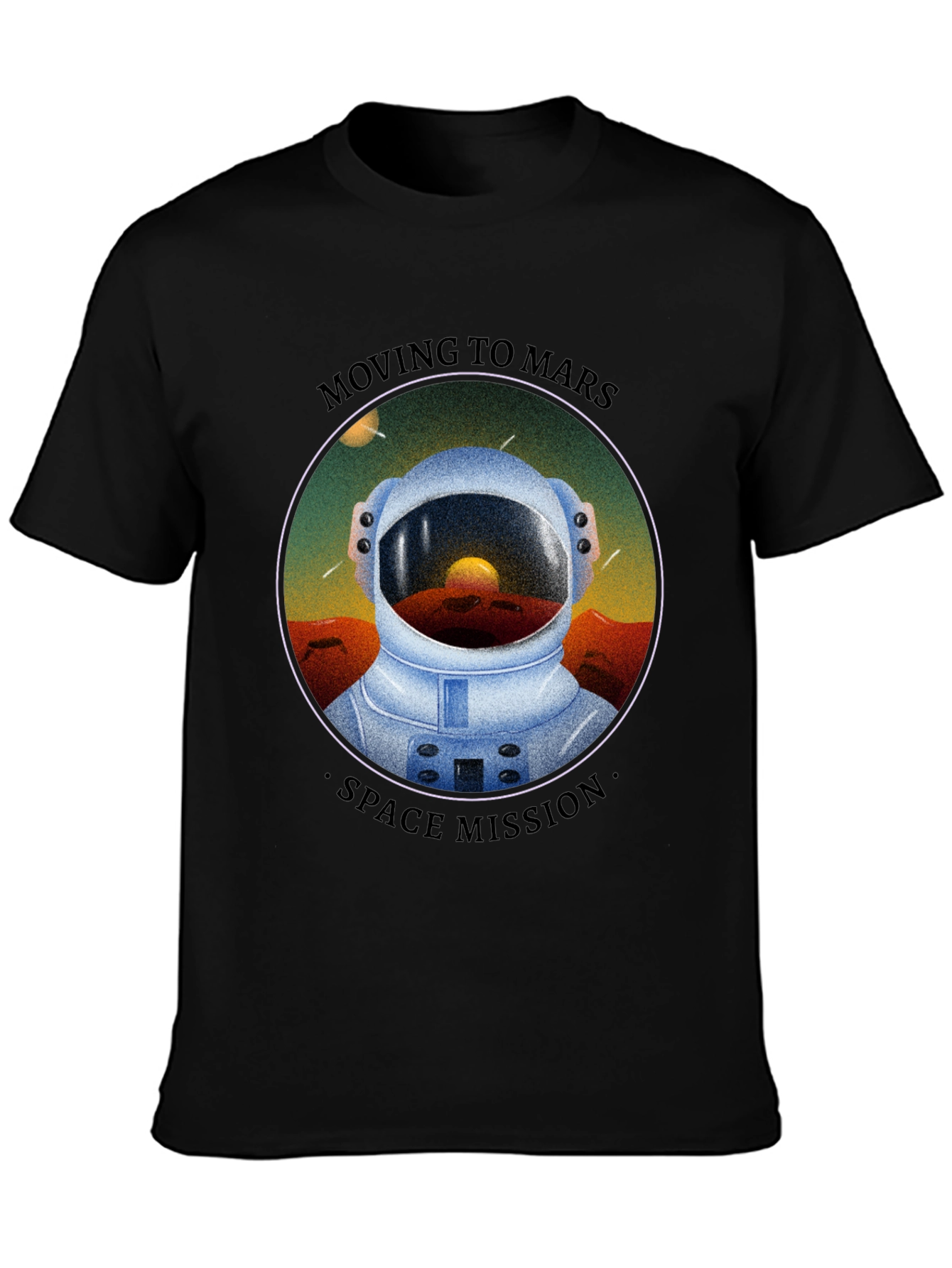 Moving to Mars Graphic T-Shirt - Space Mission