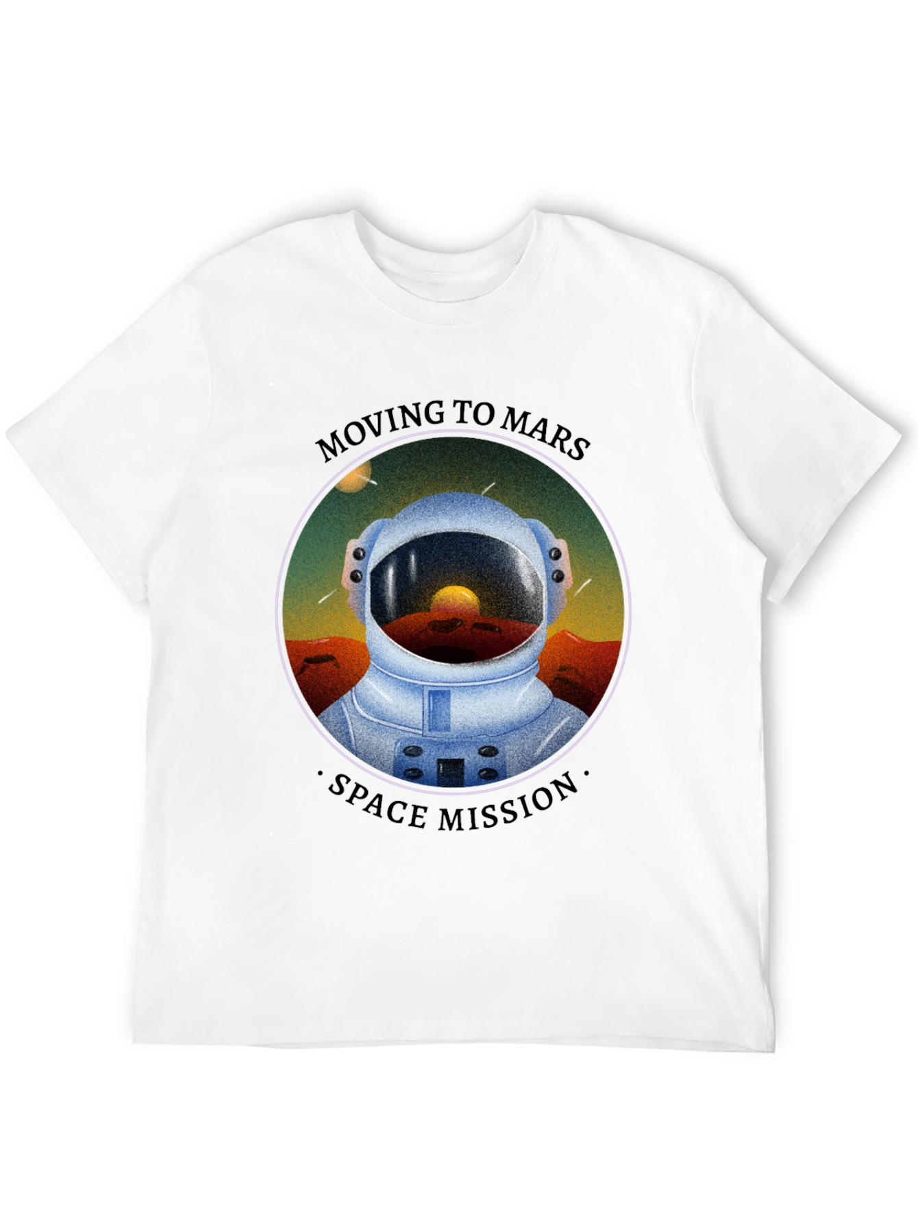 Moving to Mars Graphic T-Shirt - Space Mission
