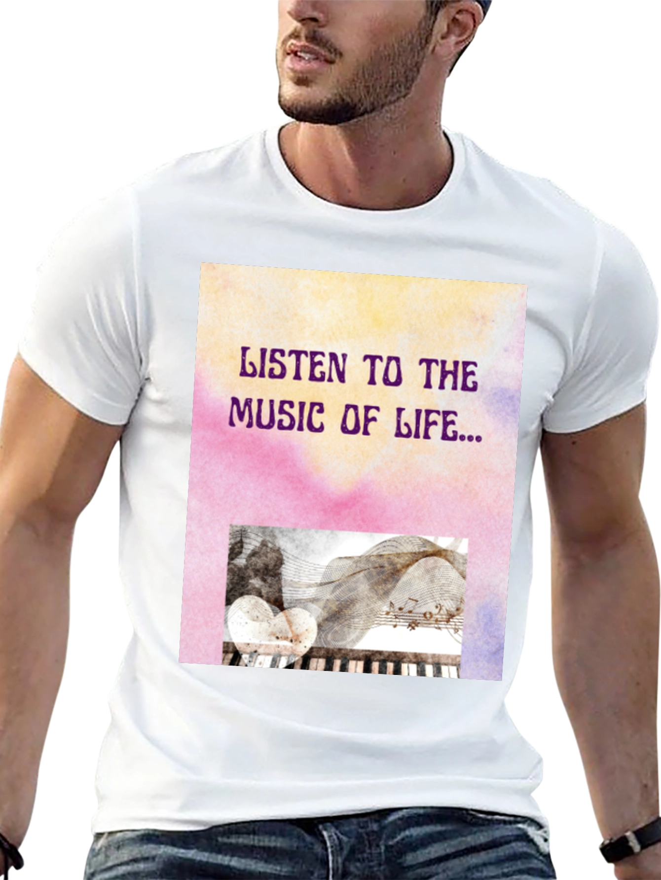 Music of Life Graphic Tee