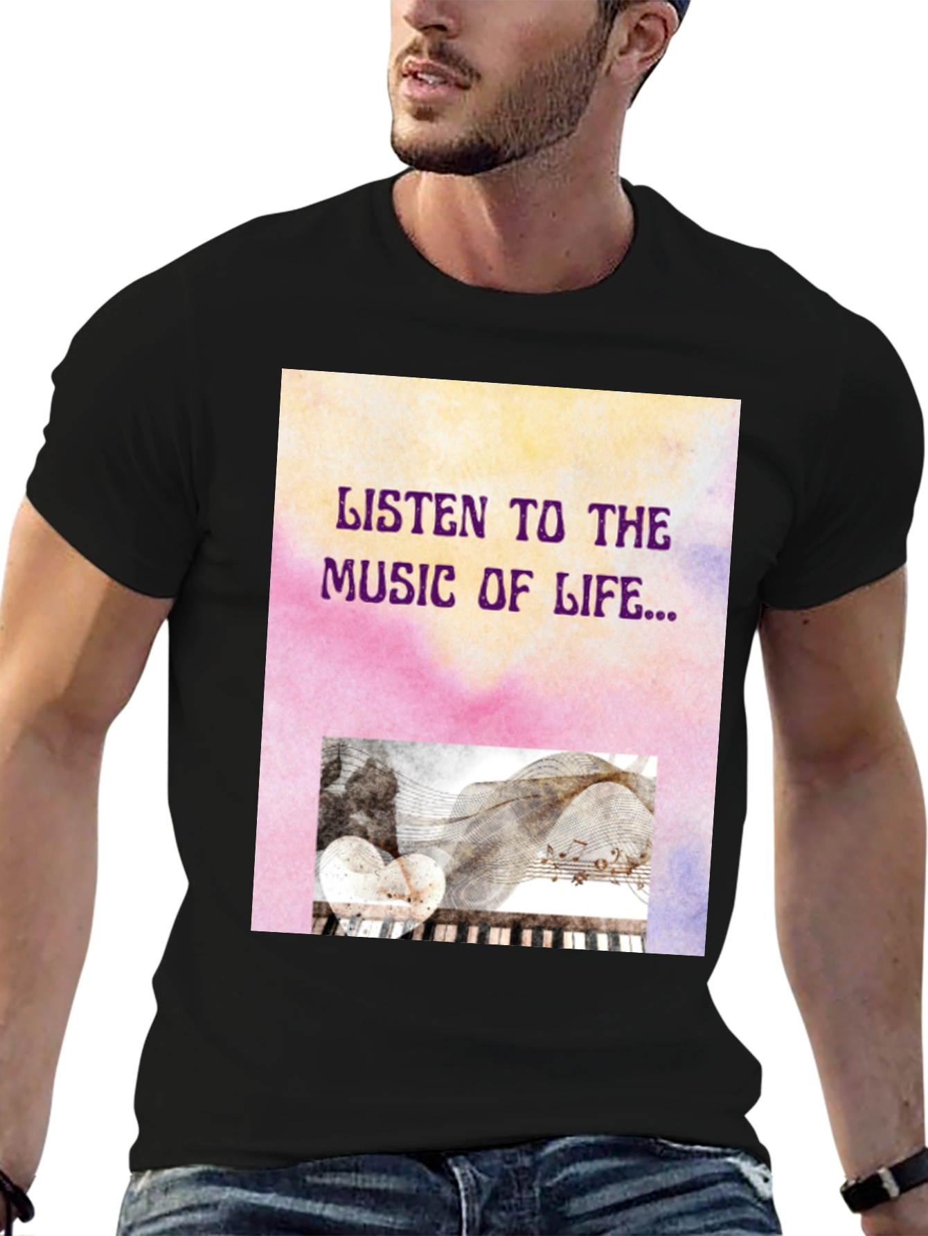 Music of Life Graphic Tee