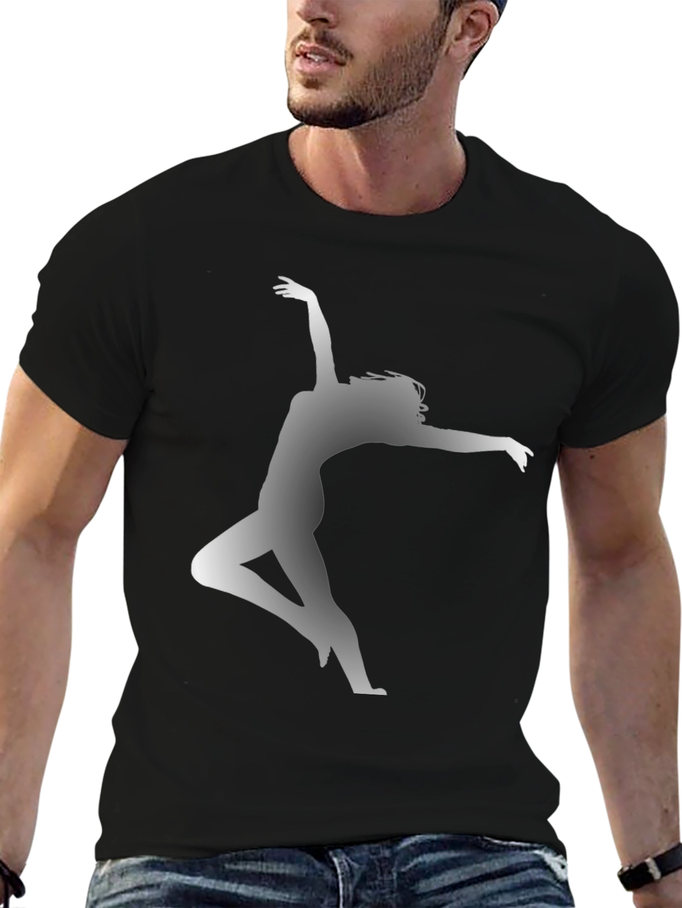 Dancer Graphic Black T-Shirt