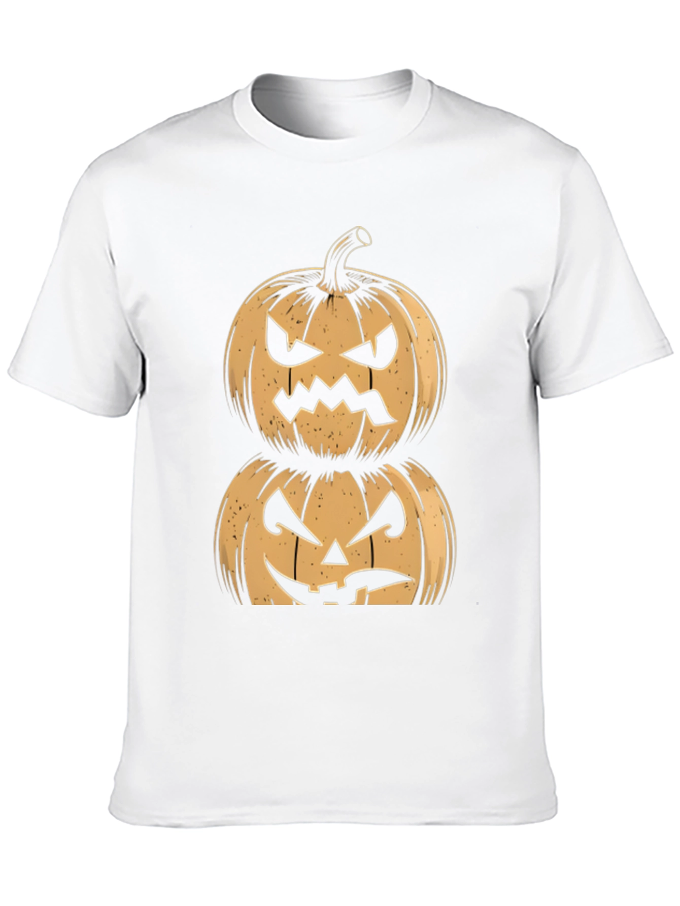 Stacked Pumpkin Halloween T-Shirt
