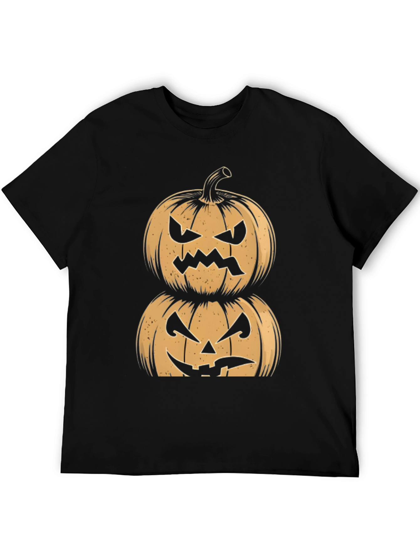 Stacked Pumpkin Halloween T-Shirt