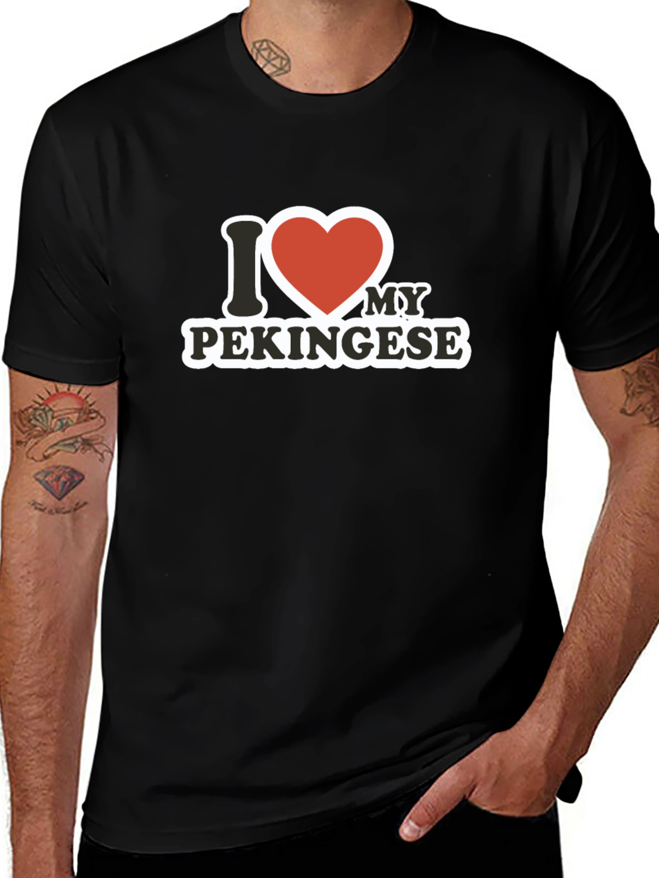 I Love My Pekingese T-Shirt