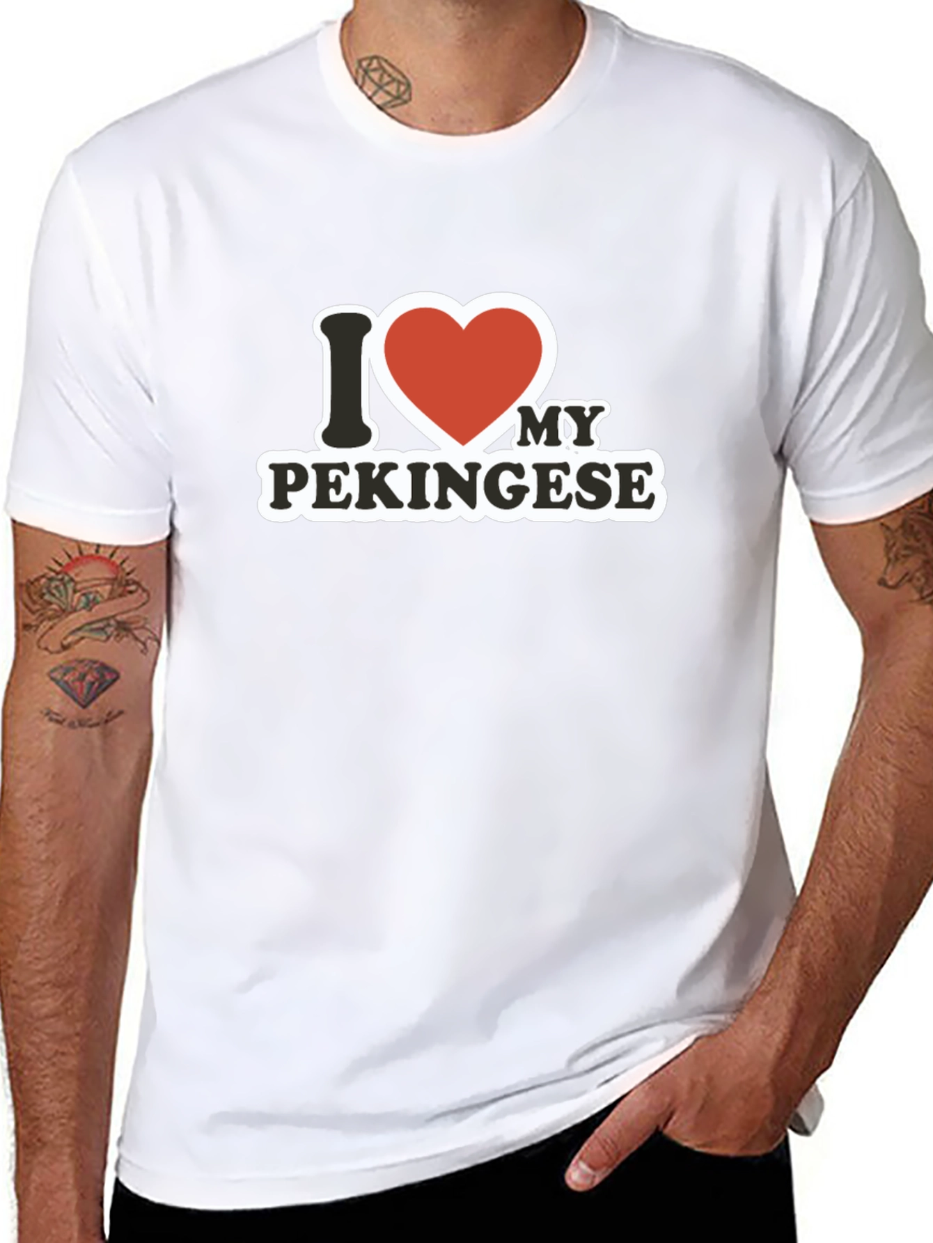 I Love My Pekingese T-Shirt