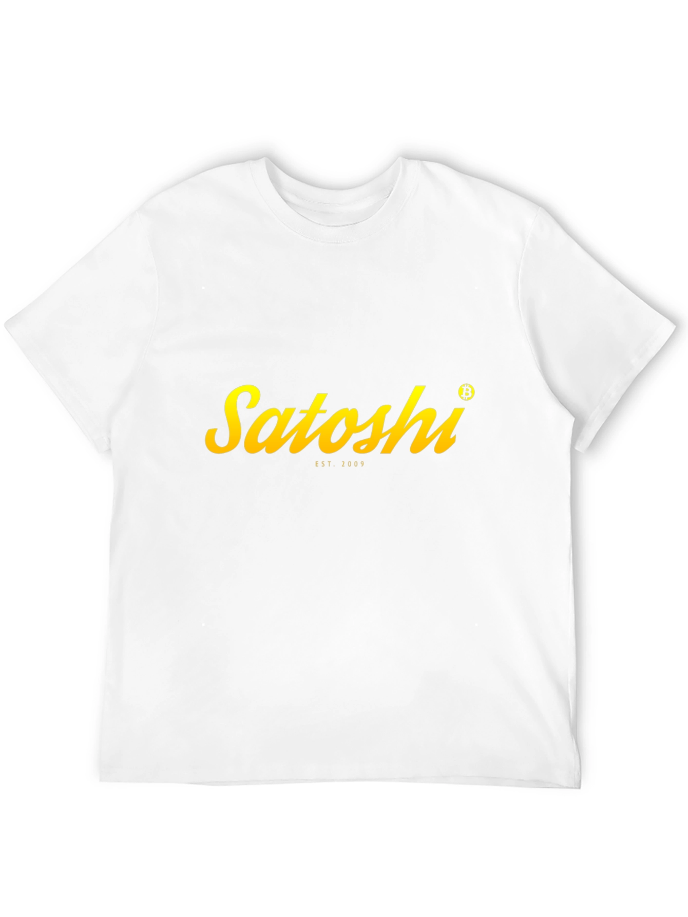 Satoshi Est. 2009 Bitcoin Crypto Black T-Shirt