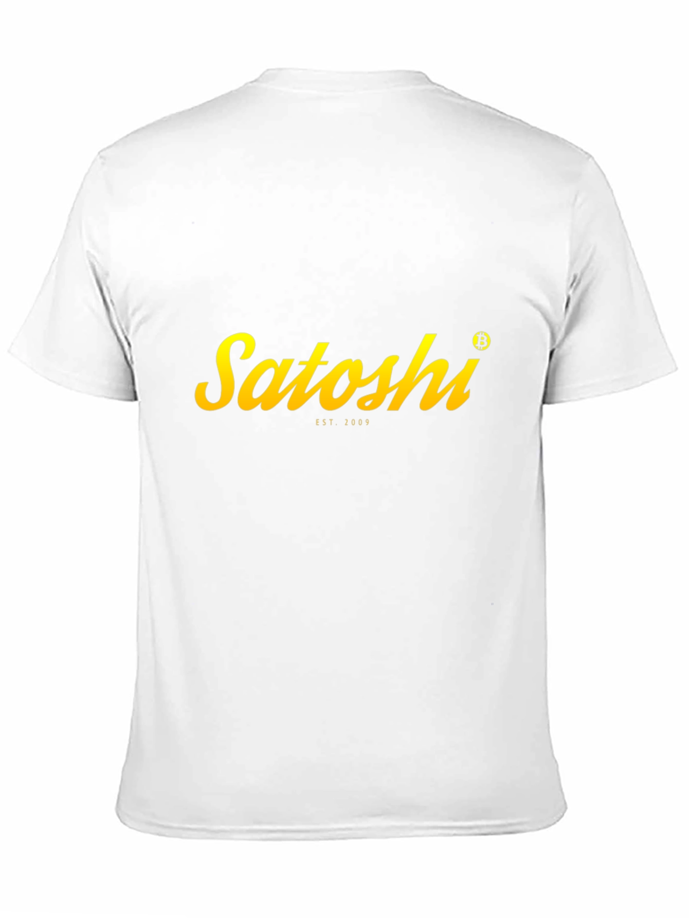 Satoshi Est. 2009 Bitcoin Crypto Black T-Shirt