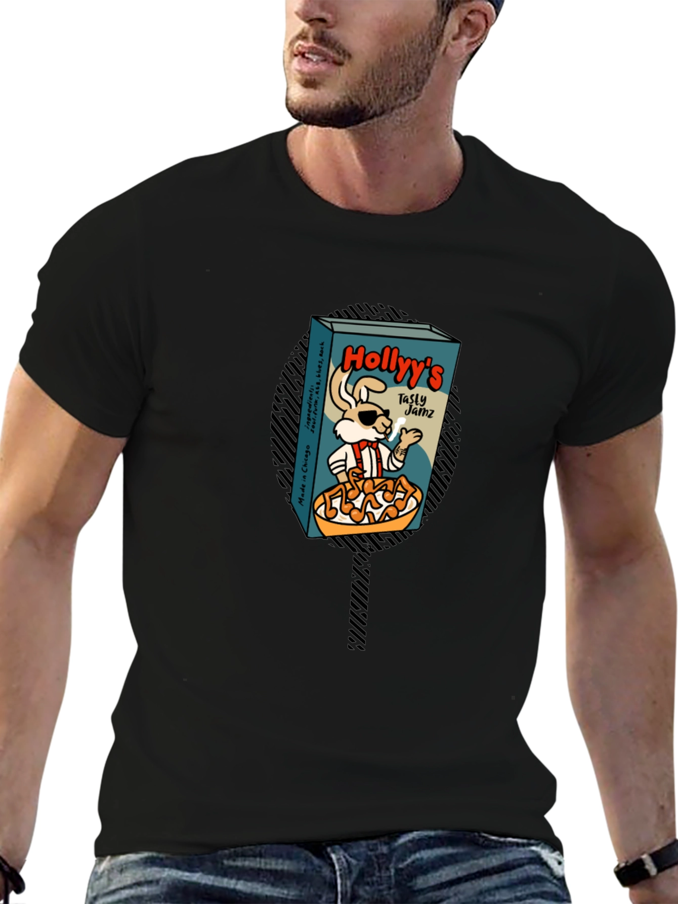 Cool Rabbit T-Shirt - Hollys Tasty Jamz