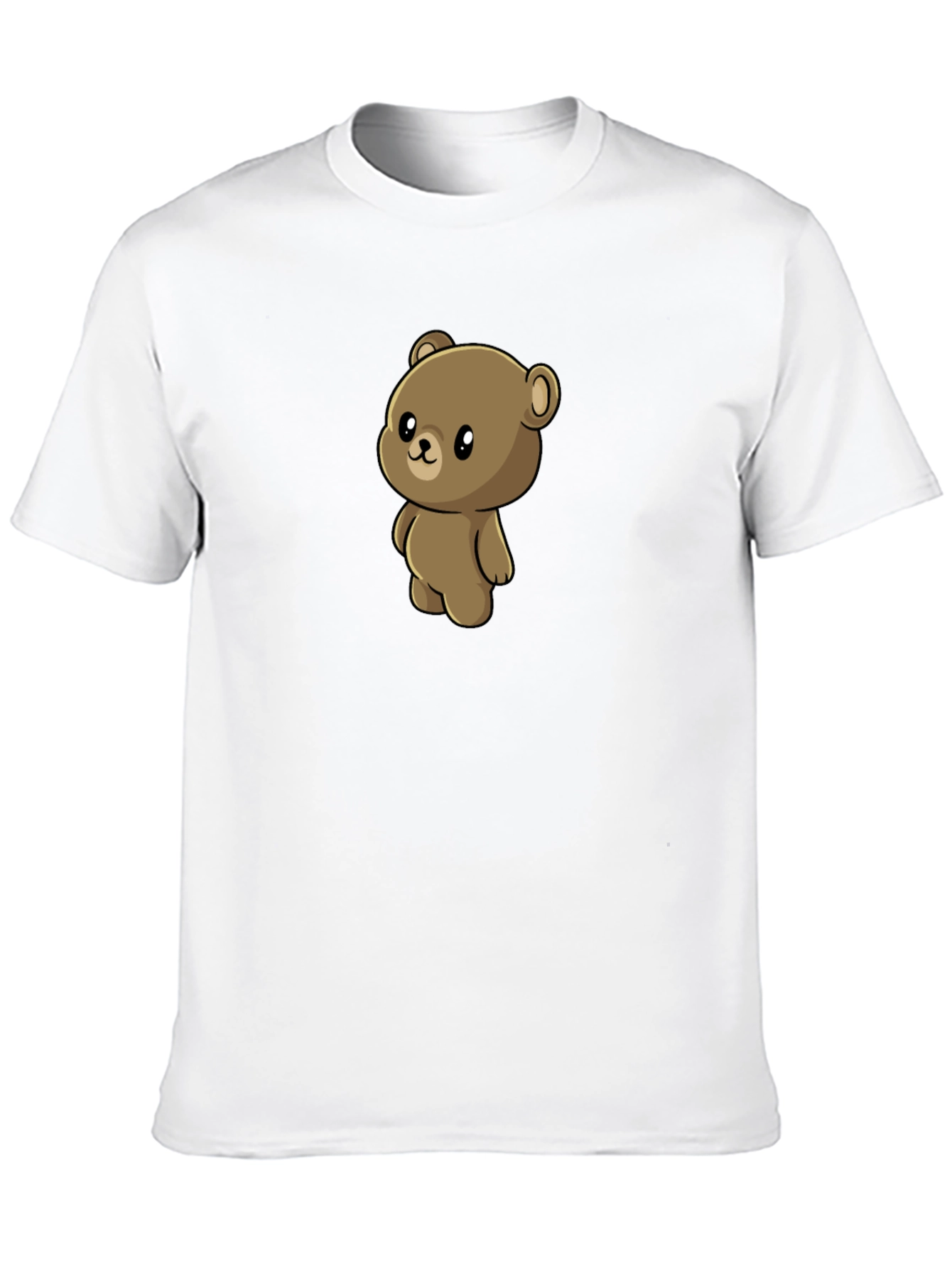 Cute Teddy Bear Graphic T-Shirt