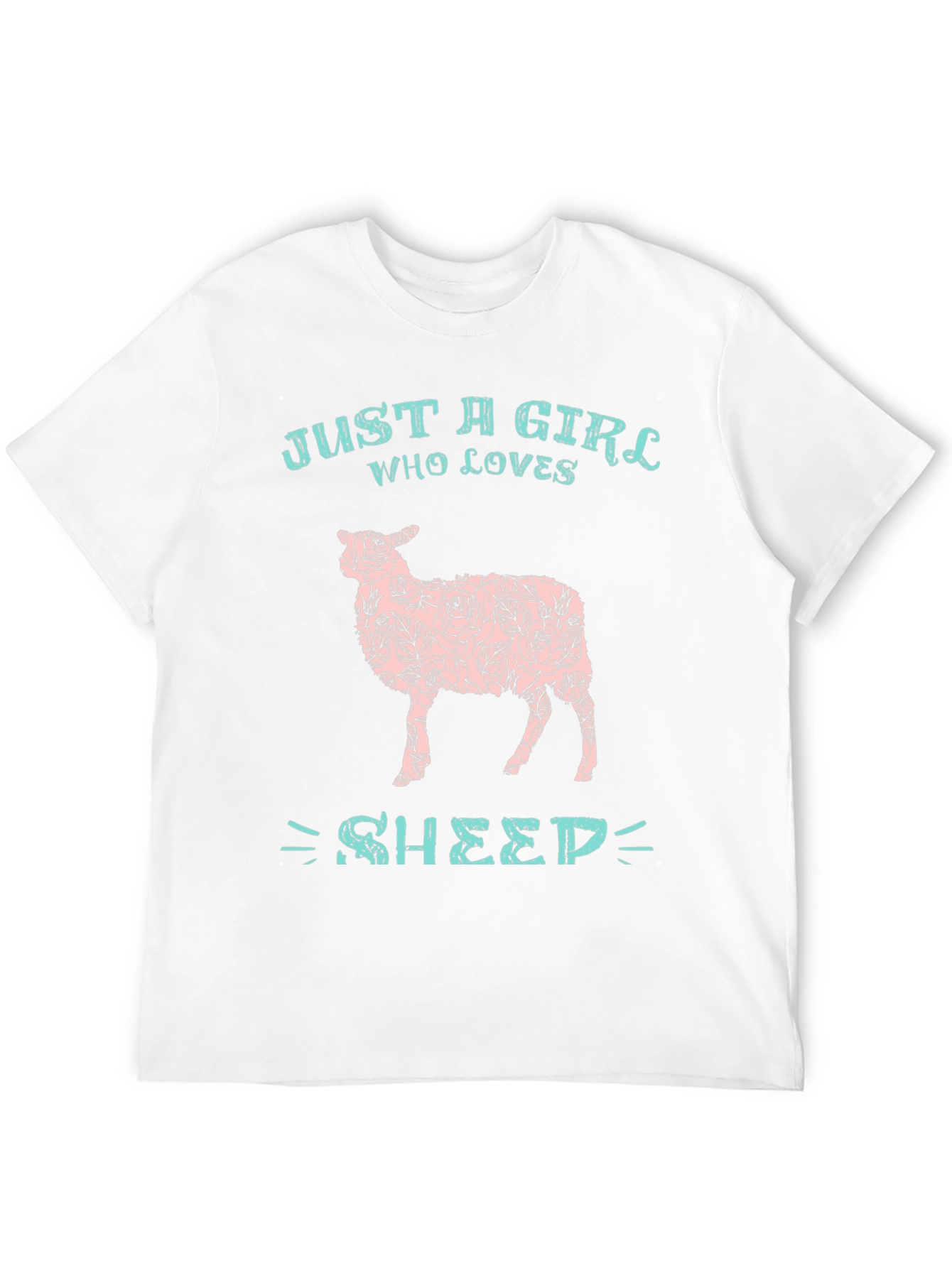 Just a Girl Who Loves Sheep T-Shirt