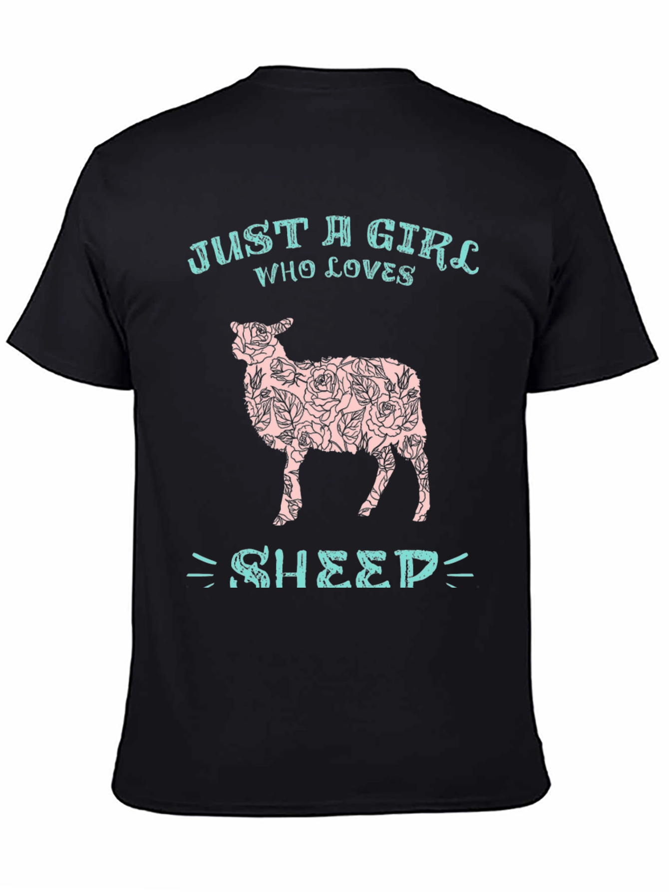 Just a Girl Who Loves Sheep T-Shirt