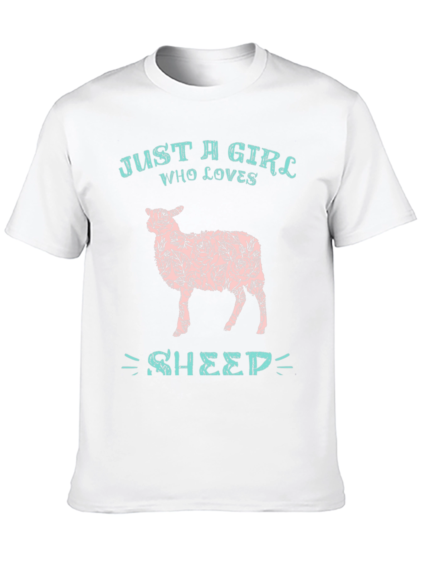 Just a Girl Who Loves Sheep T-Shirt