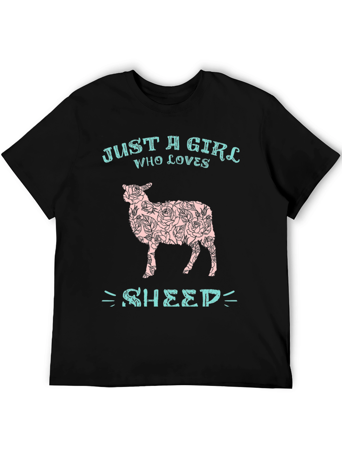 Just a Girl Who Loves Sheep T-Shirt
