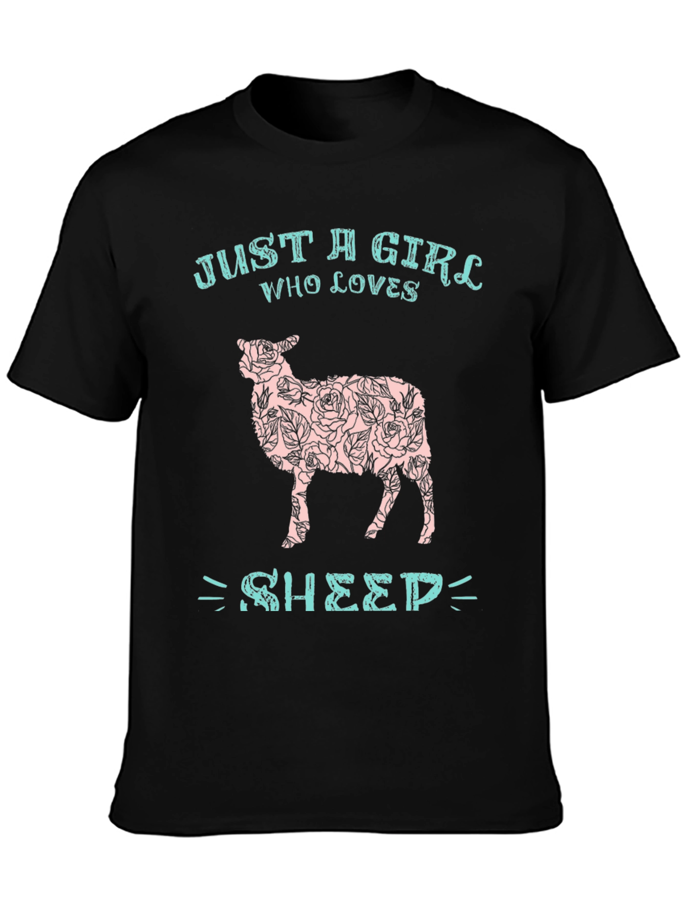 Just a Girl Who Loves Sheep T-Shirt