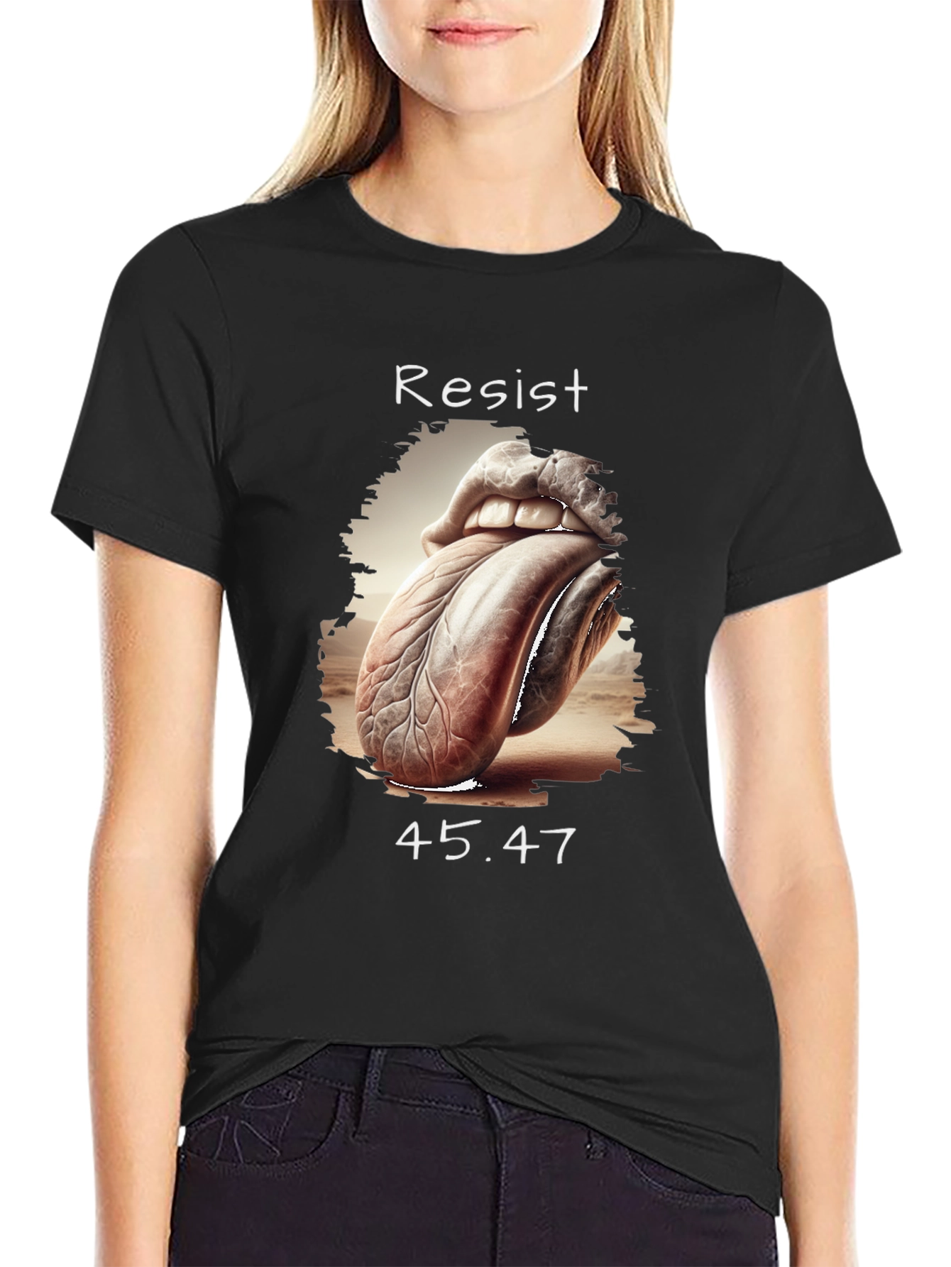 Resist 45.47 Graphic Tee