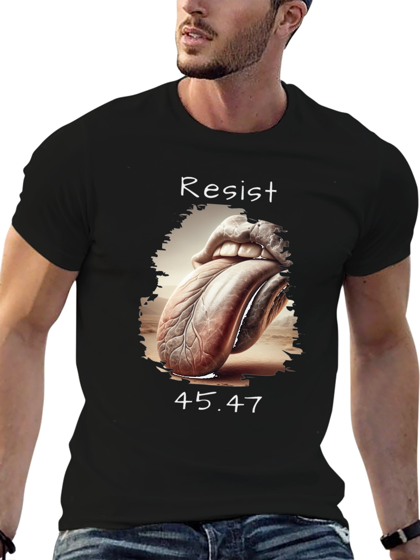 Resist 45.47 Graphic Tee