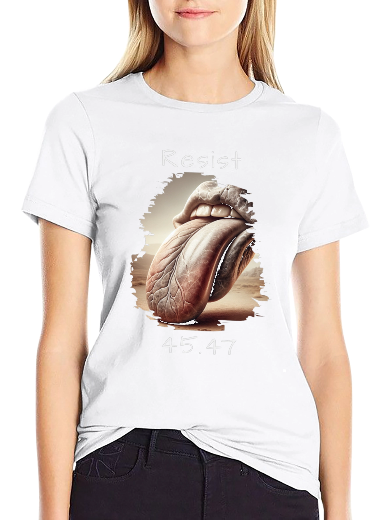 Resist 45.47 Graphic Tee