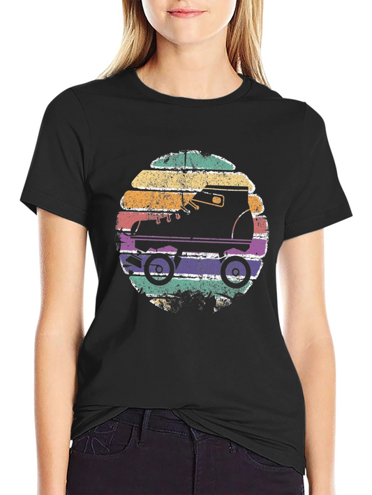 Retro Roller Skate T-Shirt - Vintage Style Design