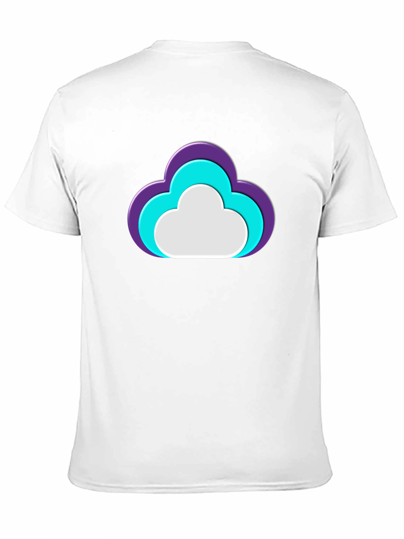 Cloud Graphic Black T-Shirt