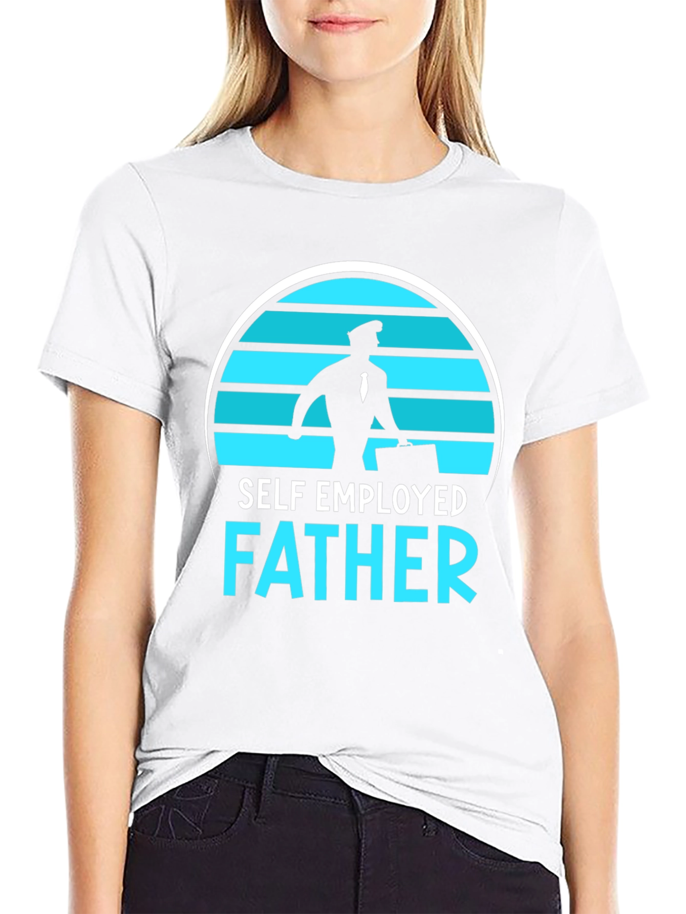 Self Employed Father Graphic T-Shirt