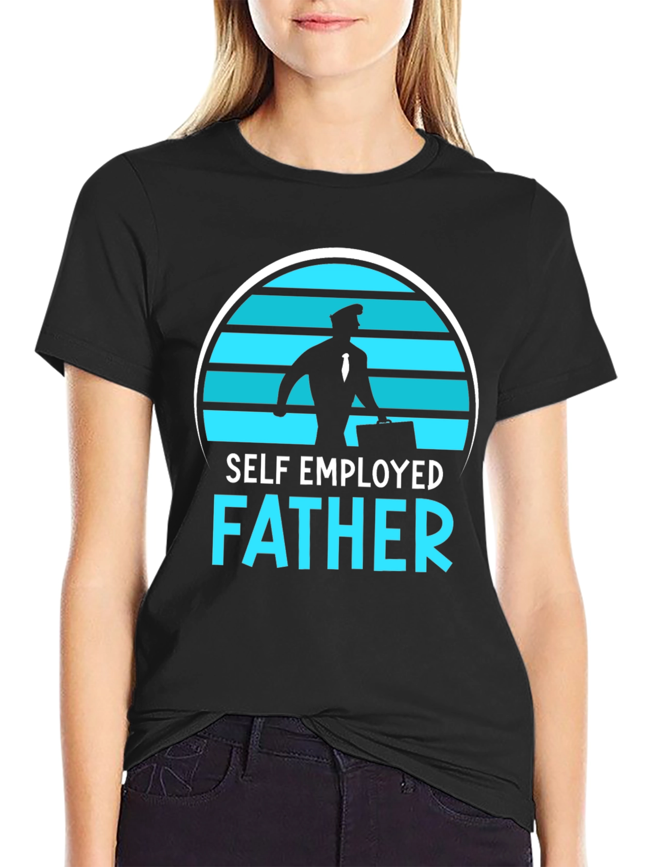 Self Employed Father Graphic T-Shirt